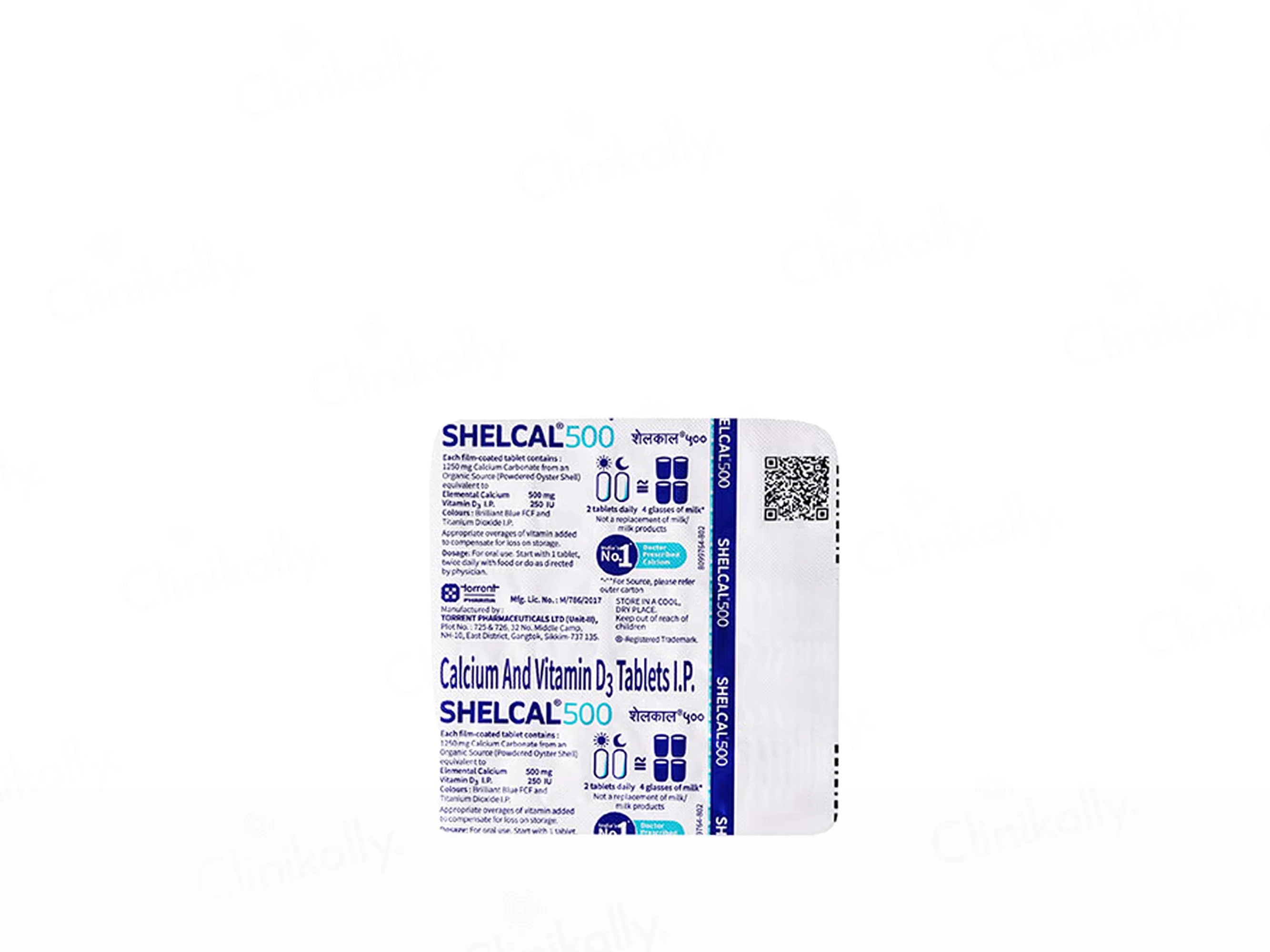 Shelcal 500 Calcium & Vitamin D3 Bone & Muscle Health Tablet - Image 4
