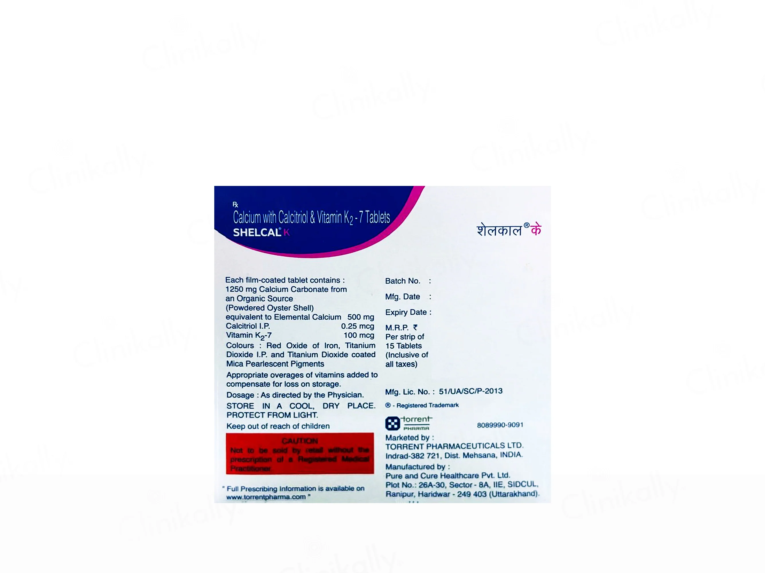 Shelcal K Tablet - Image 2