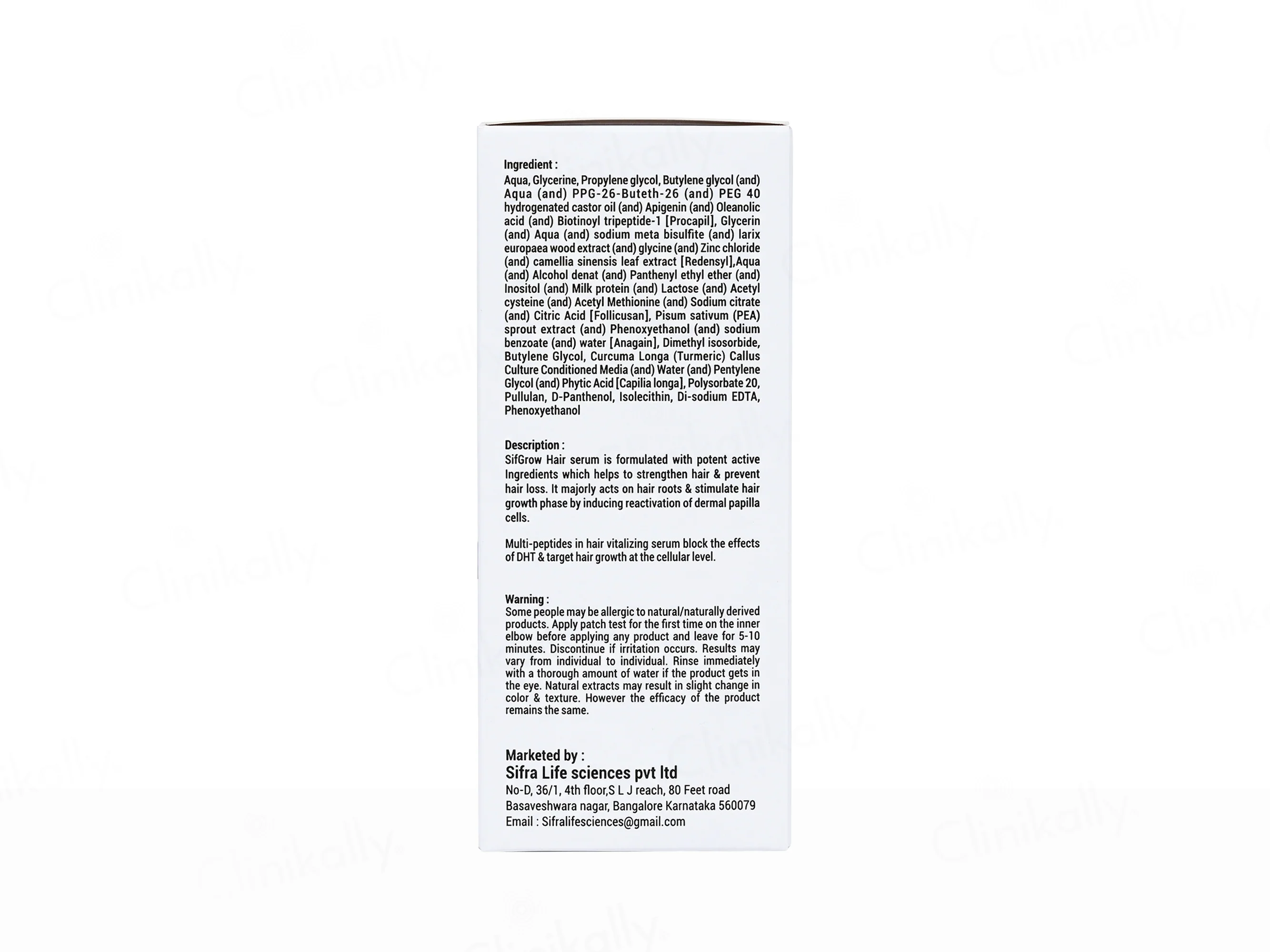 Sifgrow Hair Growth Serum - Image 2