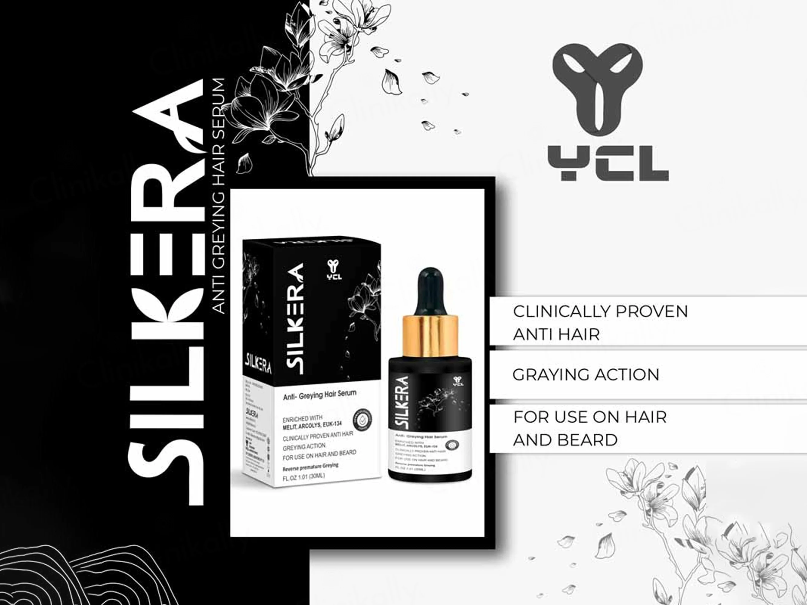 Silkera Anti-Greying Hair Serum - Image 2