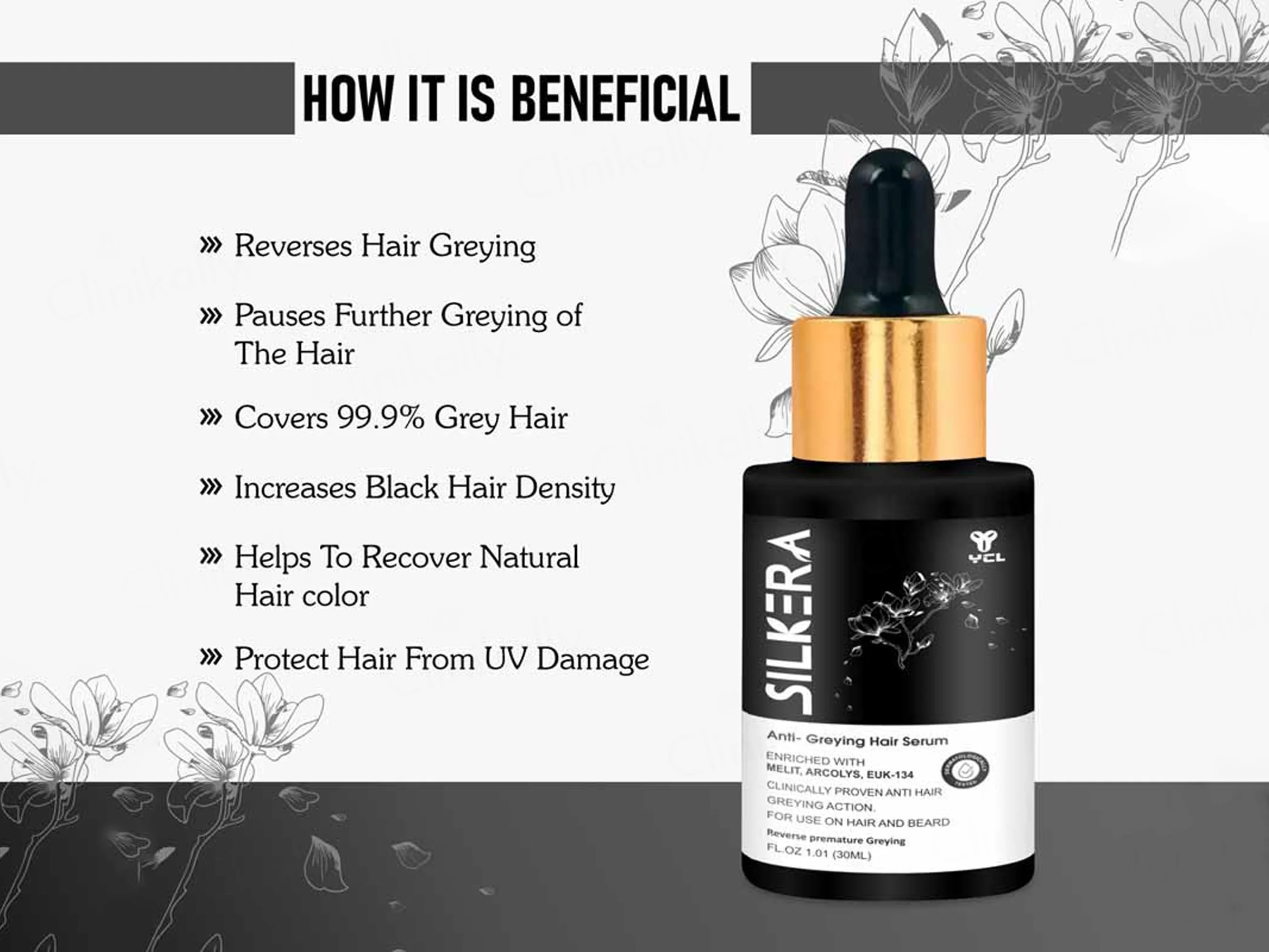 Silkera Anti-Greying Hair Serum - Image 4