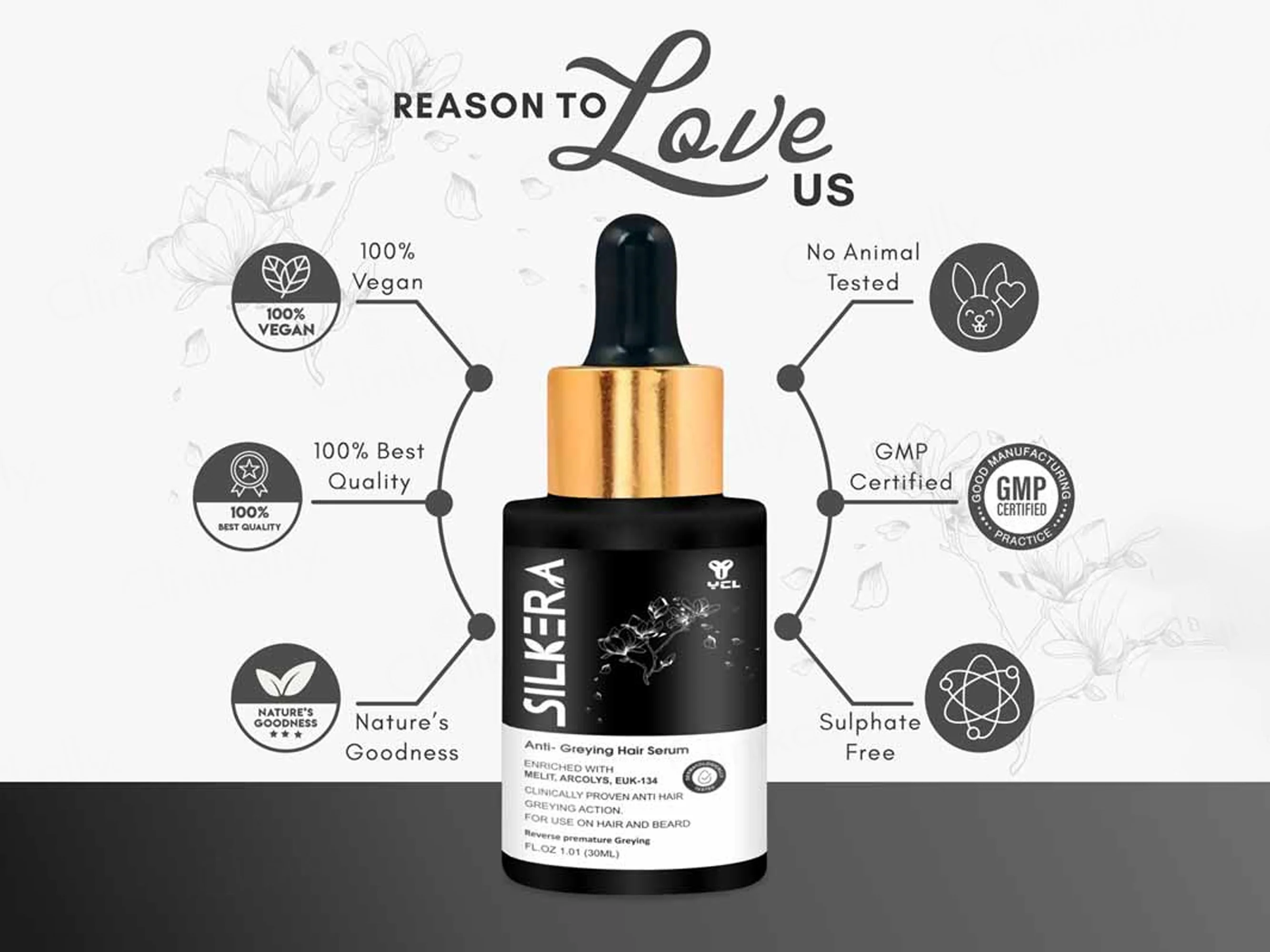 Silkera Anti-Greying Hair Serum - Image 6