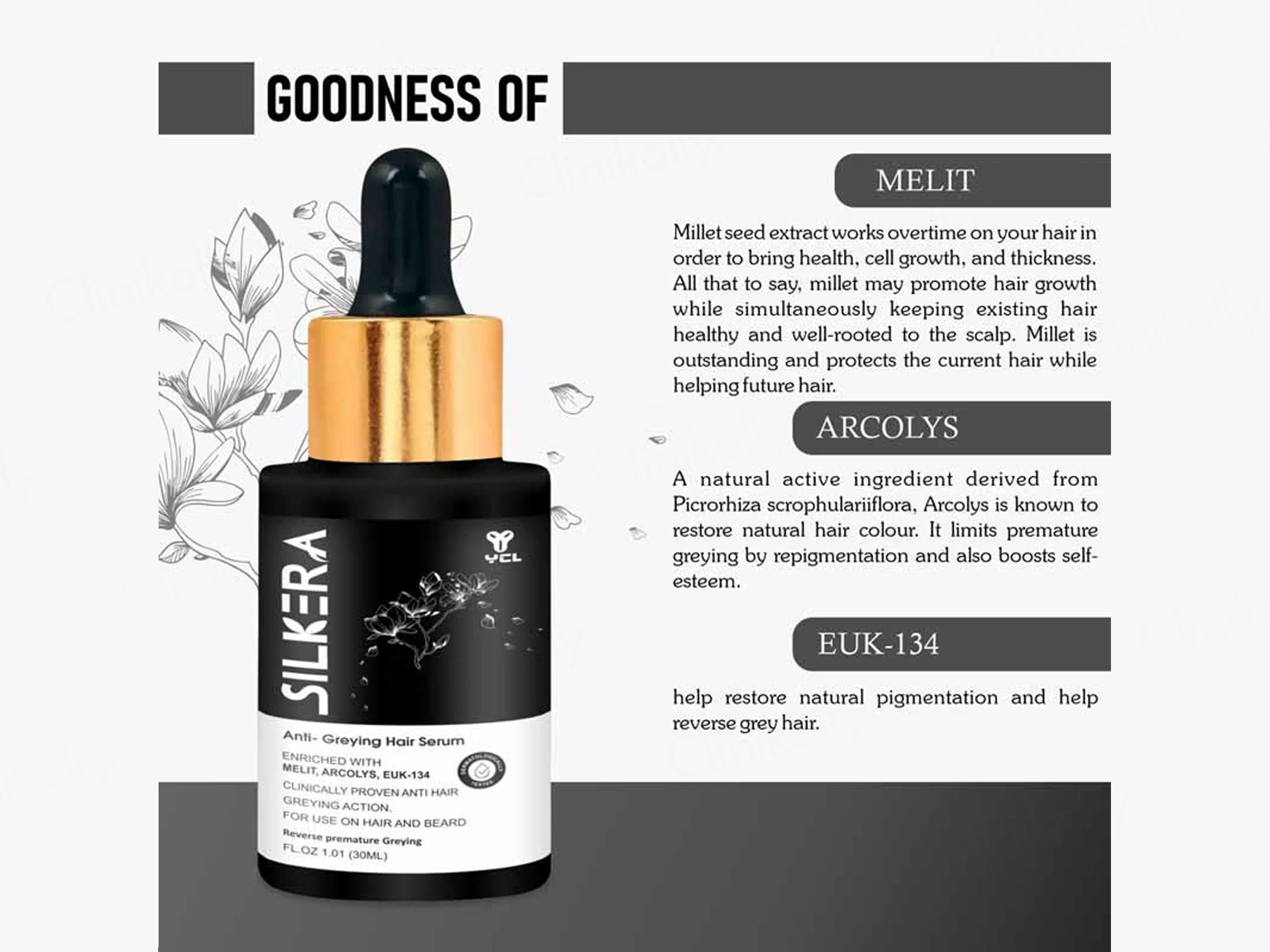 Silkera Anti-Greying Hair Serum - Image 7