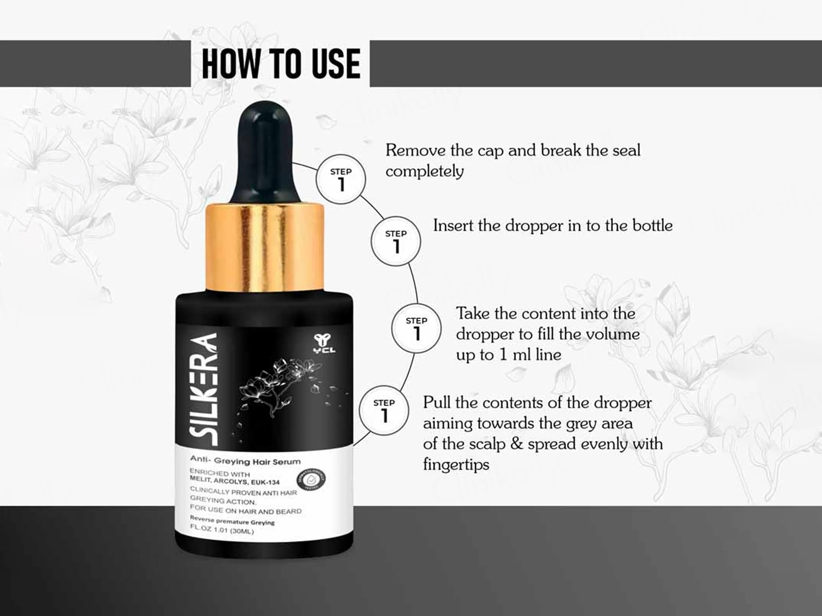 Silkera Anti-Greying Hair Serum - Image 8