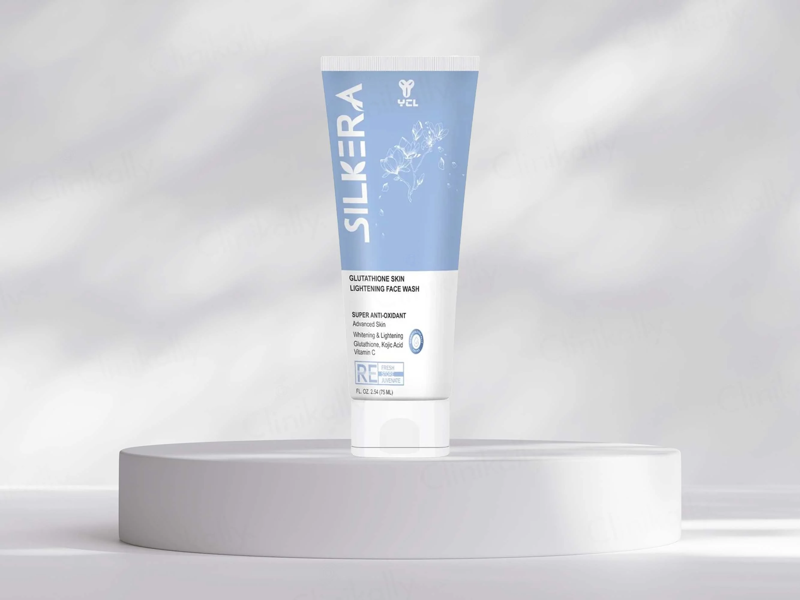 Silkera Glutathione Super Anti-Oxidant Skin Lightening Face Wash - Image 3