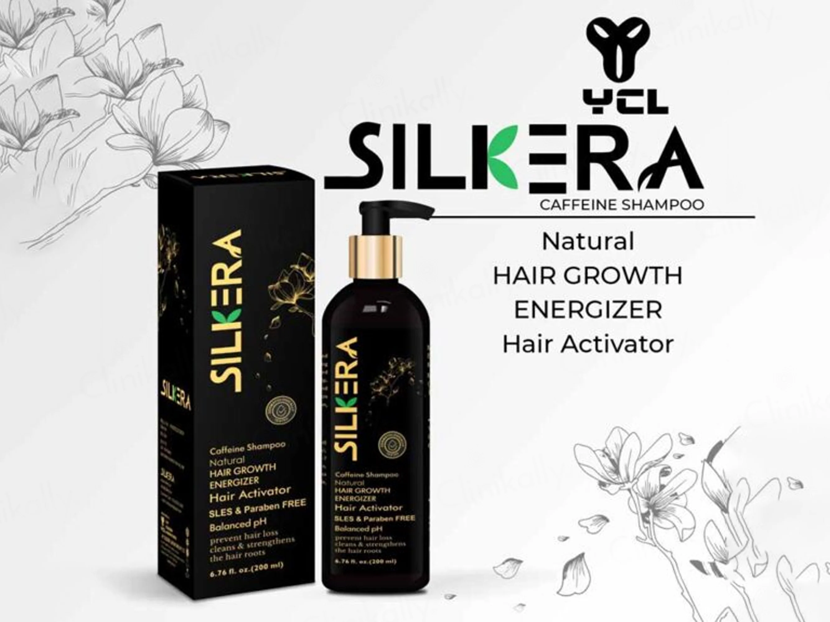 Silkera Natural Caffeine Hair Growth Energizer Shampoo - Image 3