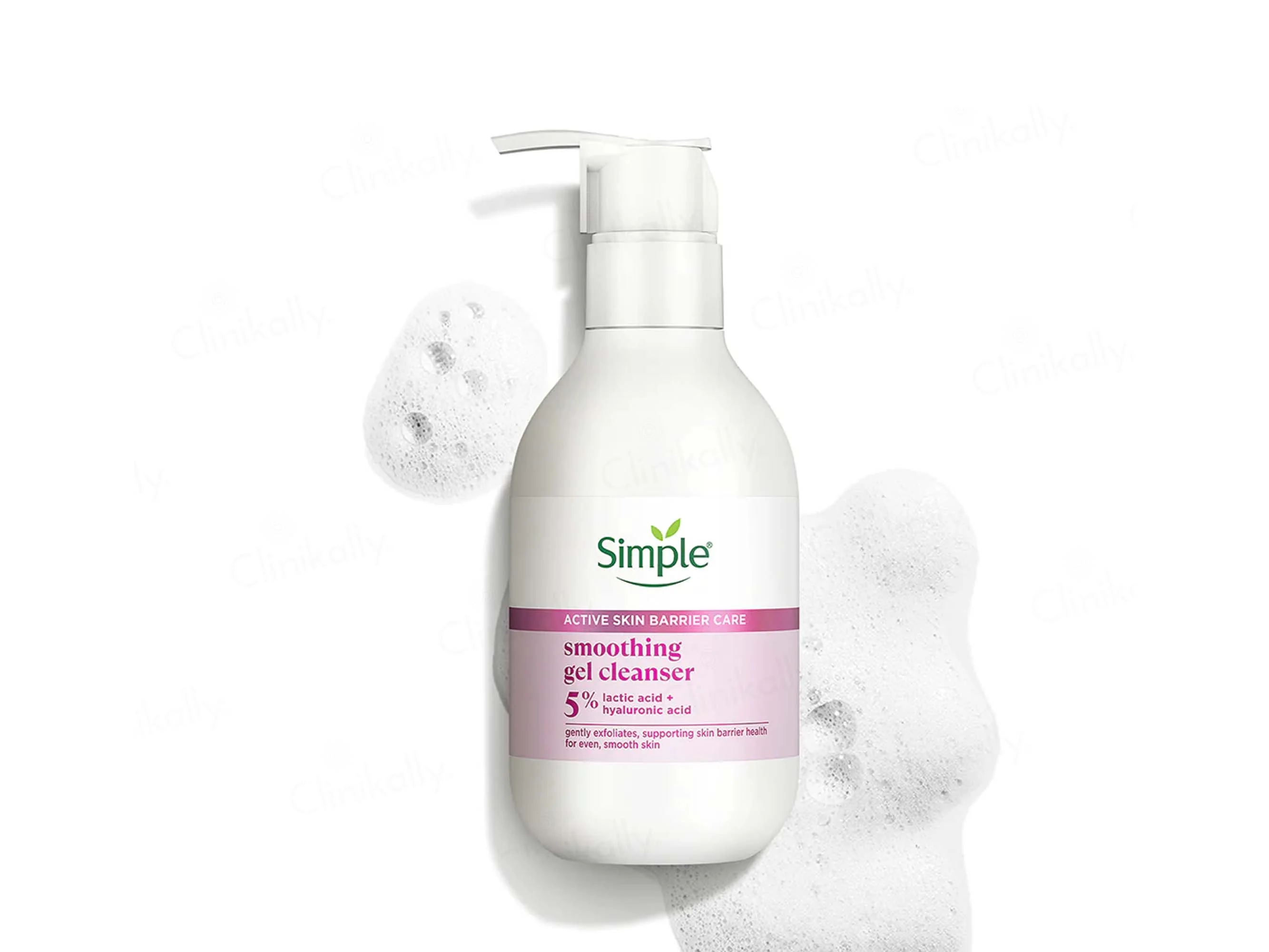 Simple Active Skin Barrier Care Smoothing Gel Cleanser - Image 2