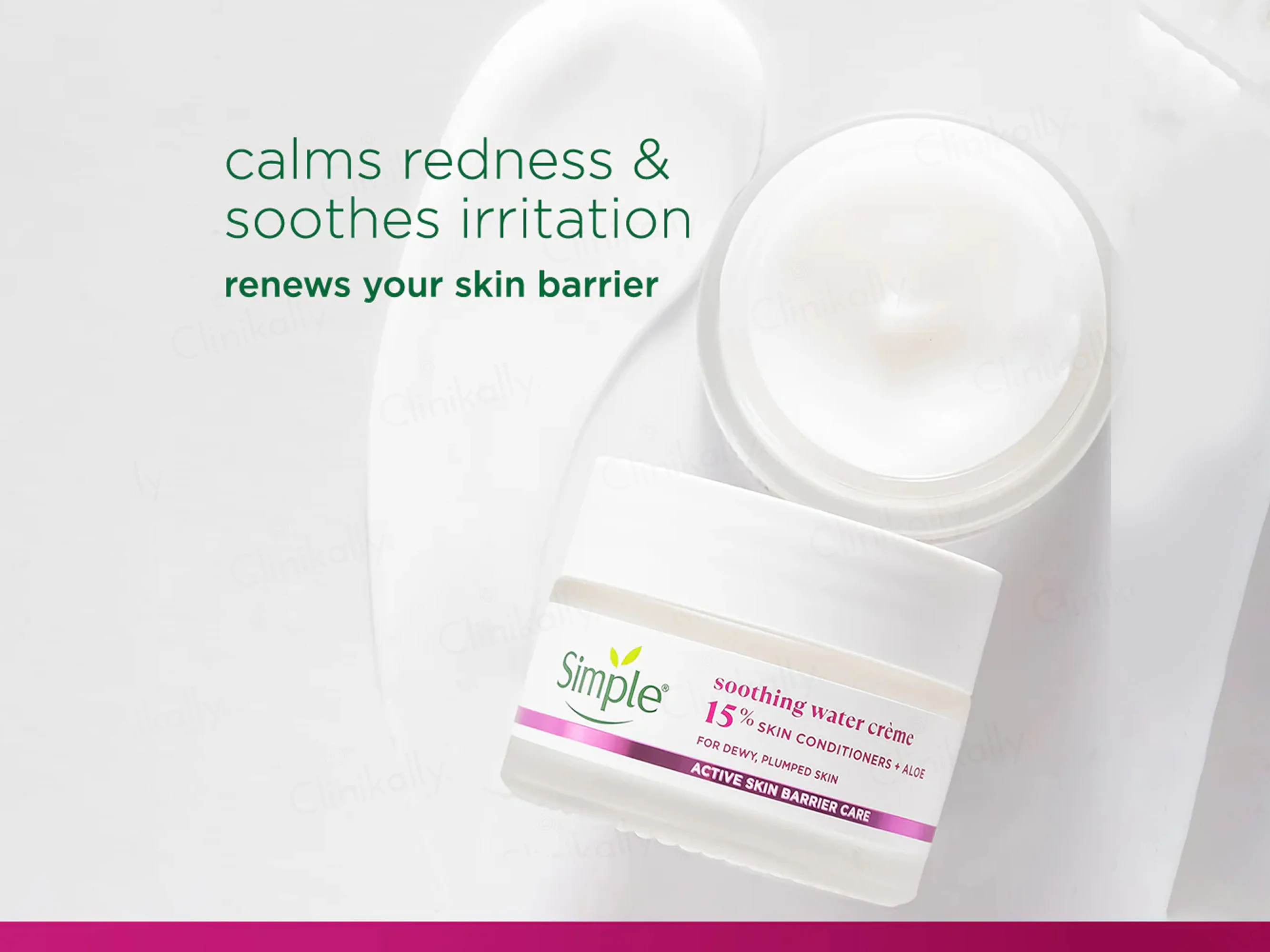 Simple Active Skin Barrier Care Soothing Water Creme - Image 4