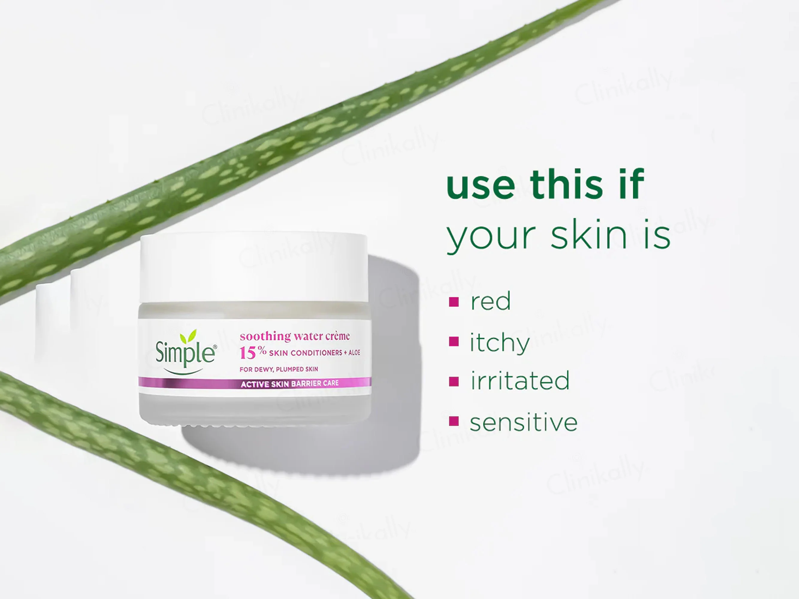 Simple Active Skin Barrier Care Soothing Water Creme - Image 7