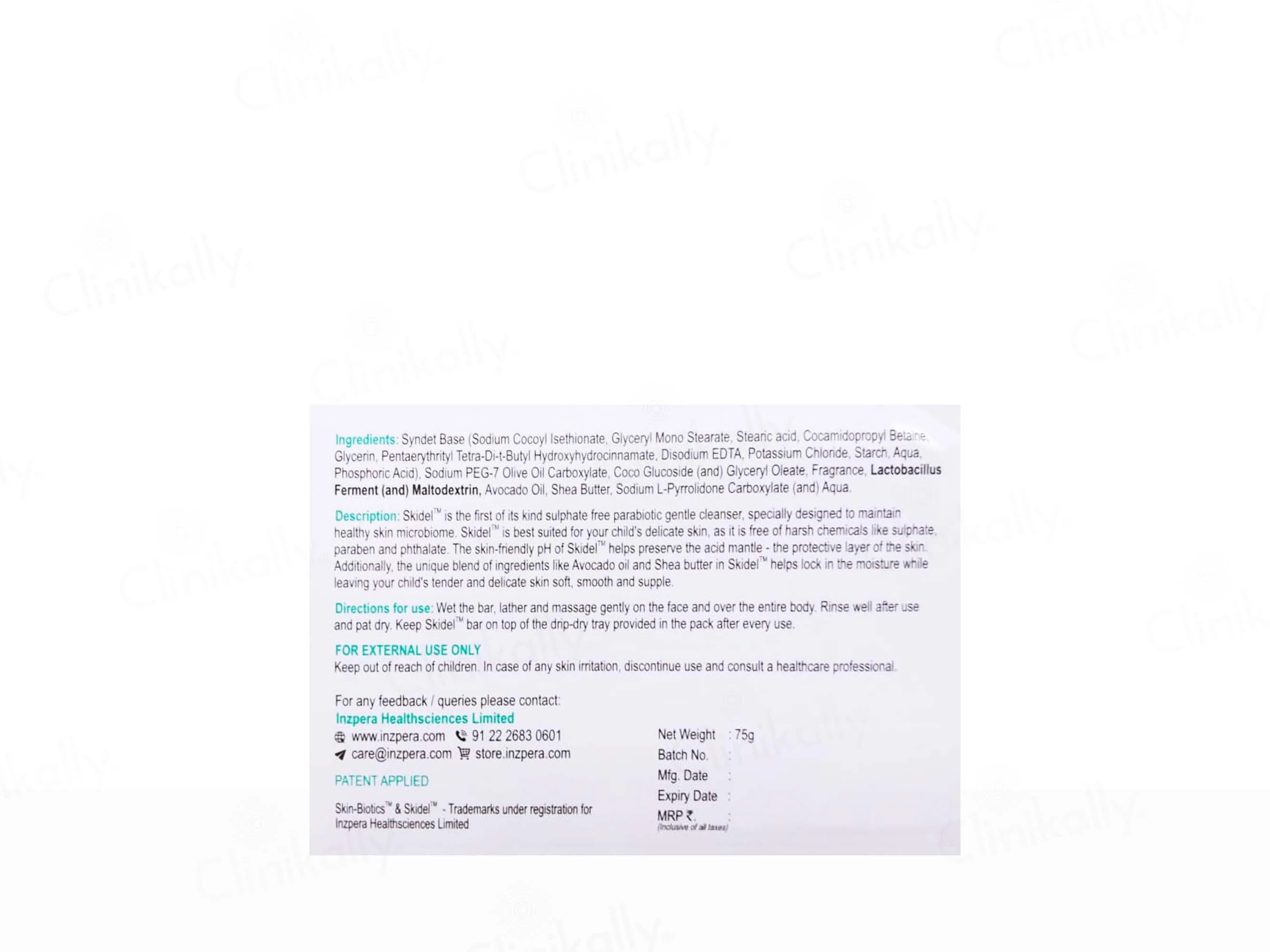 Skidel Bath Soap - Image 2