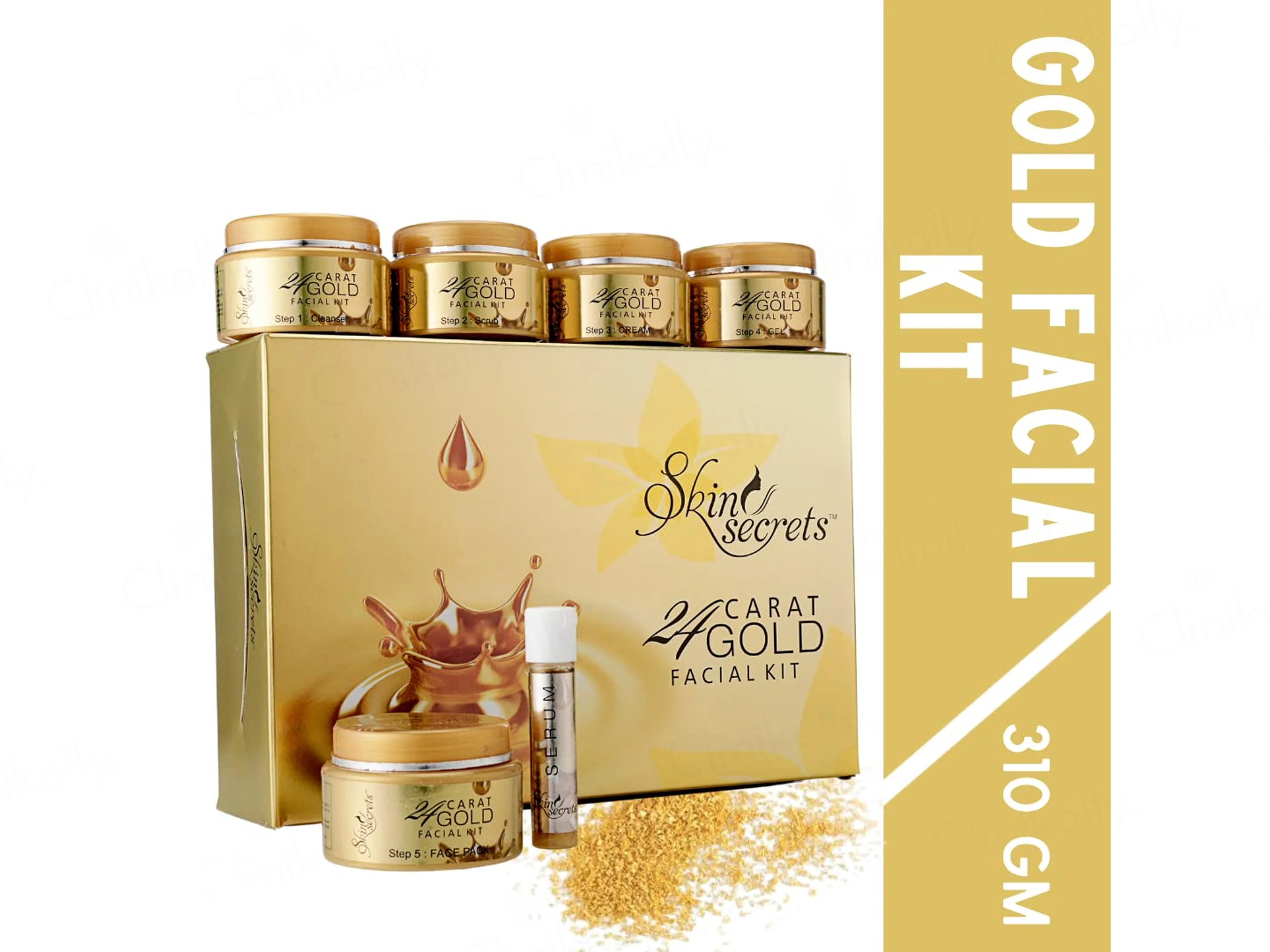 Skin Secrets 24 Carat Gold Hydra Facial Kit - Image 2