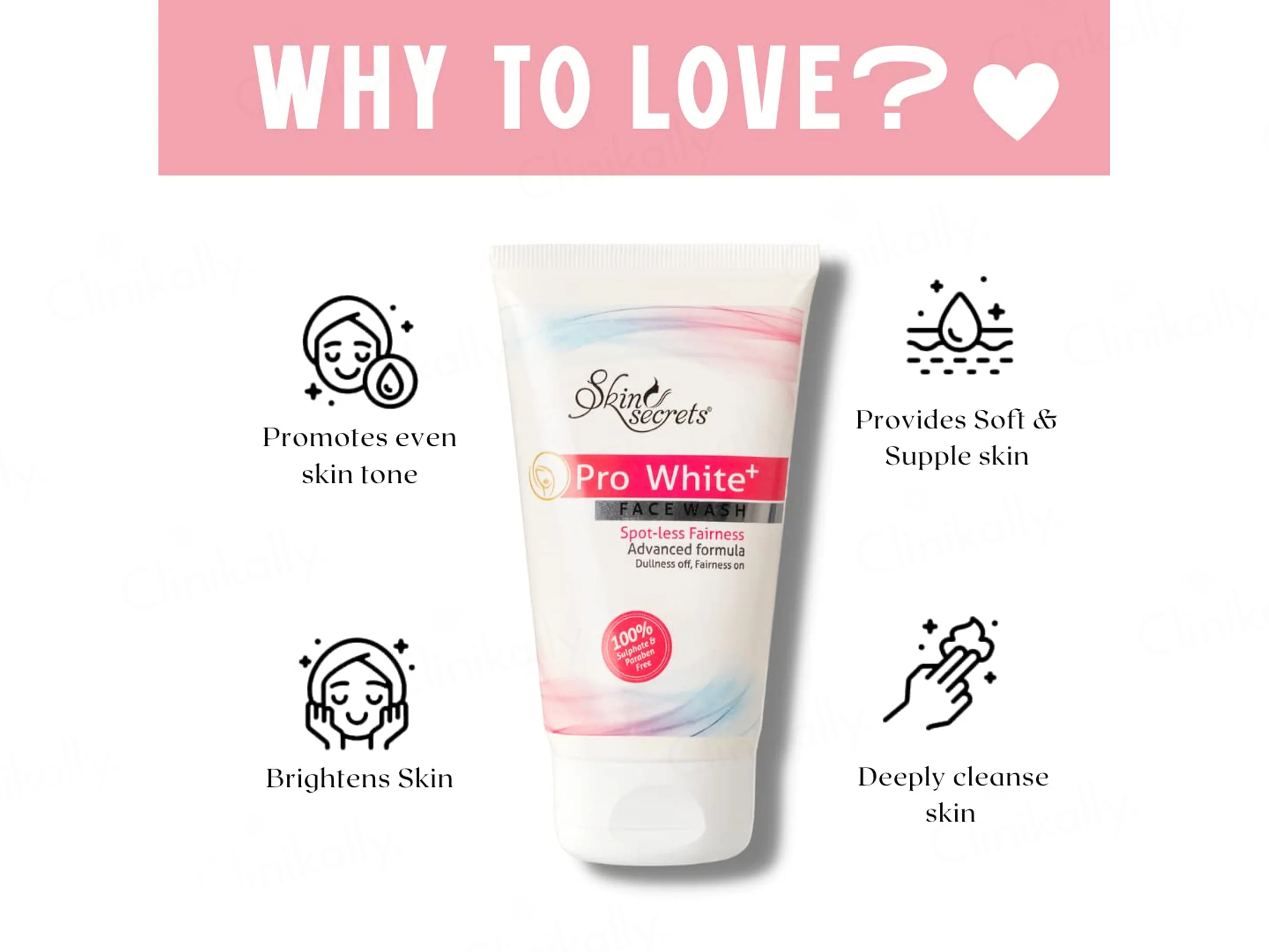 Skin Secrets Pro White+ Face Wash - Image 3
