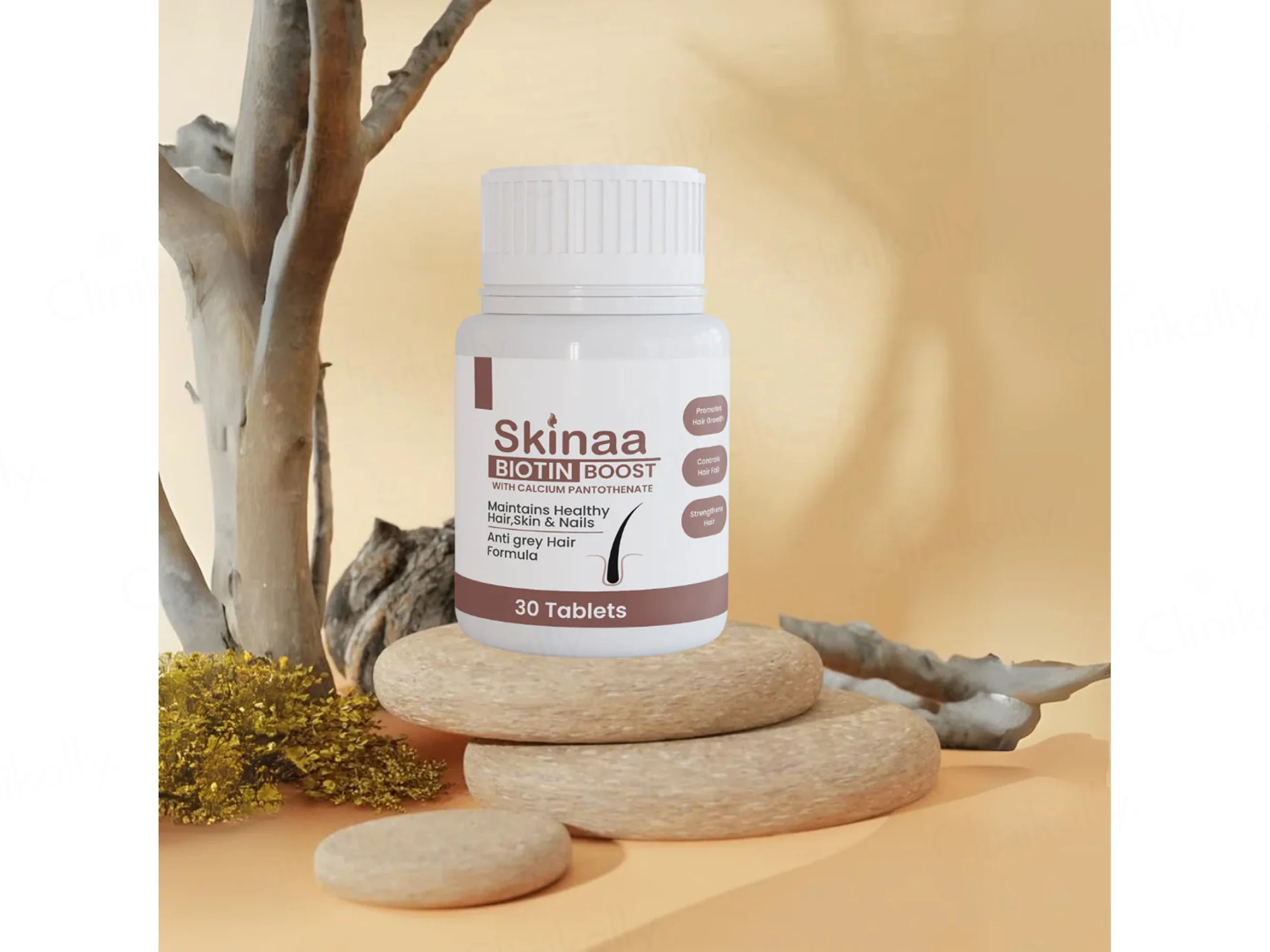 Skinaa Biotin Boost Hair Supplement Tablet - Image 2
