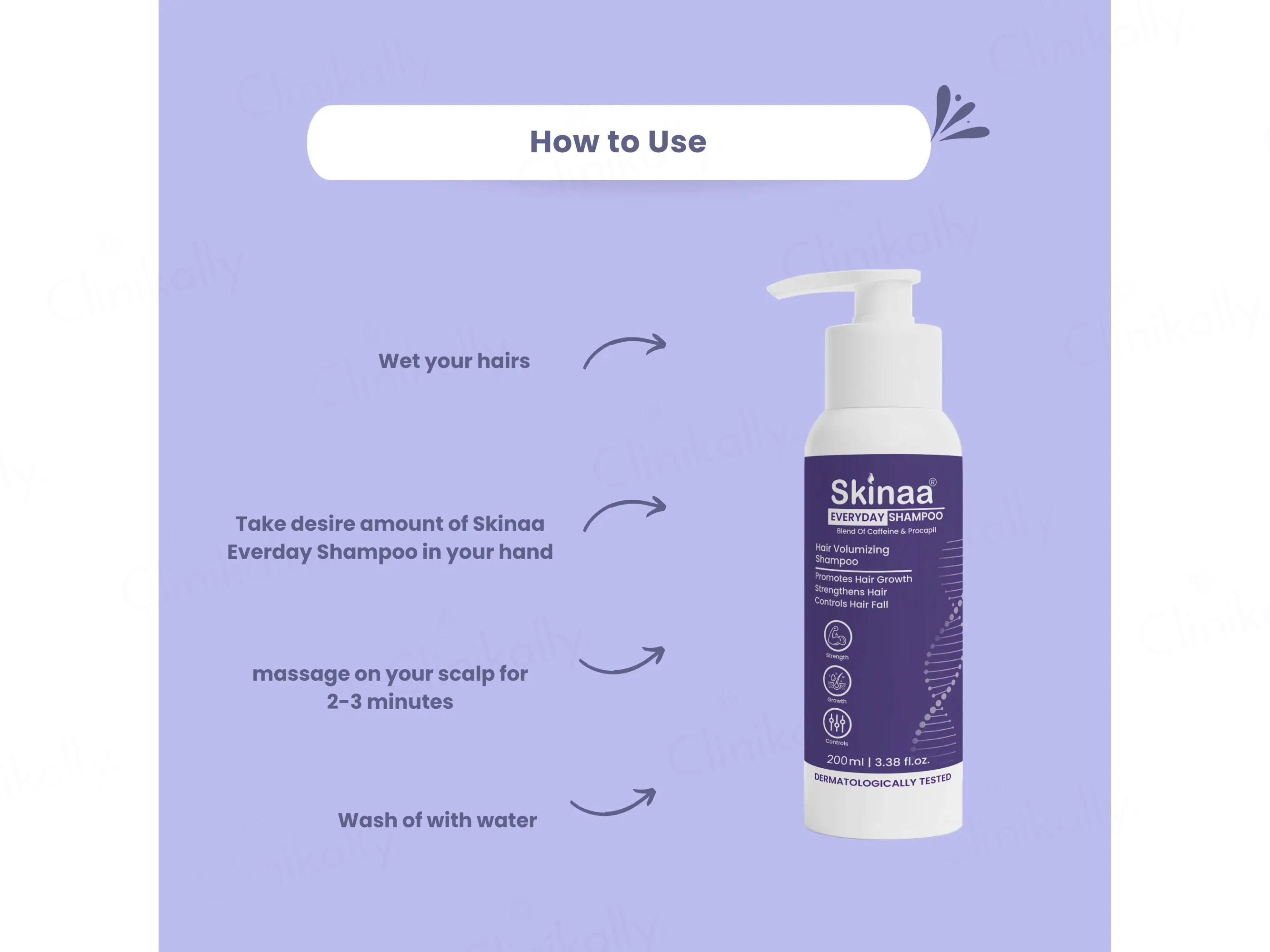 Skinaa Biotin & Procapil Everyday Hair Volumizing Shampoo - Image 3