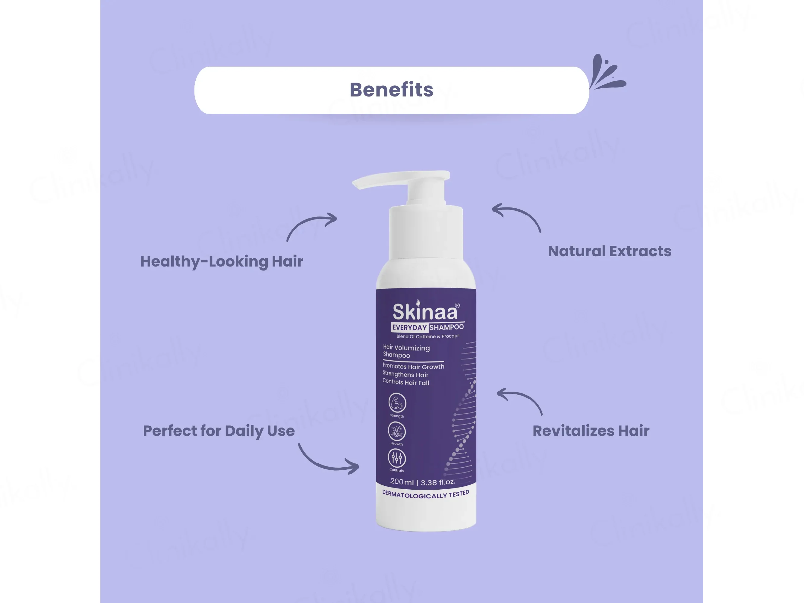 Skinaa Biotin & Procapil Everyday Hair Volumizing Shampoo - Image 4