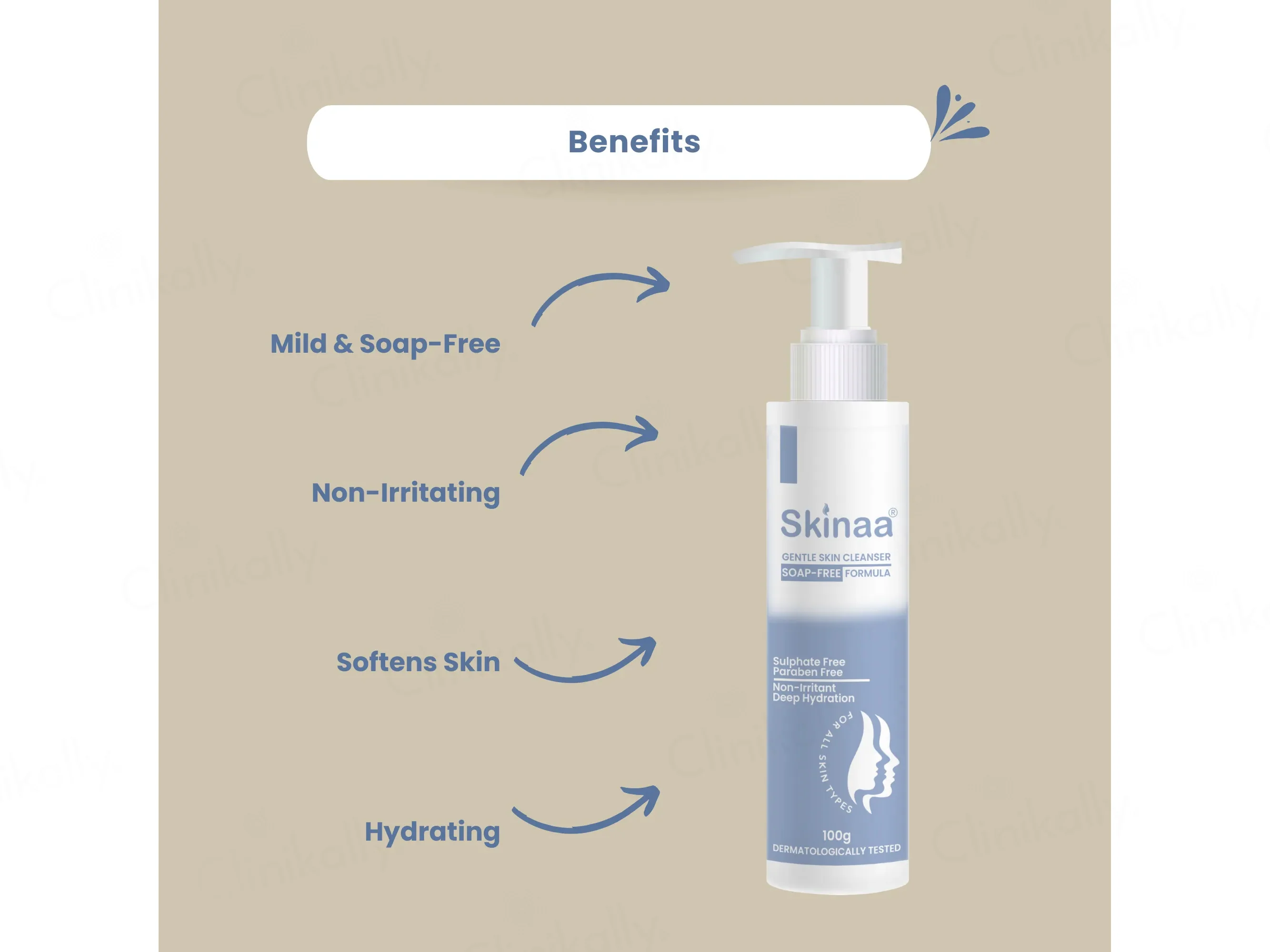 Skinaa Deep Hydration Gentle Skin Cleanser - Image 4