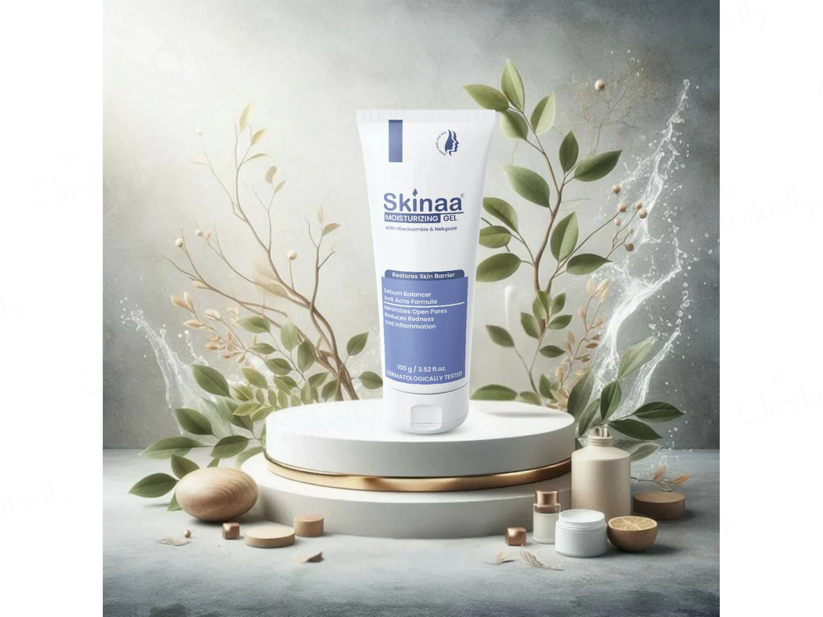 Skinaa Niacinamide and Nelupure Moisturizing Gel - Image 2