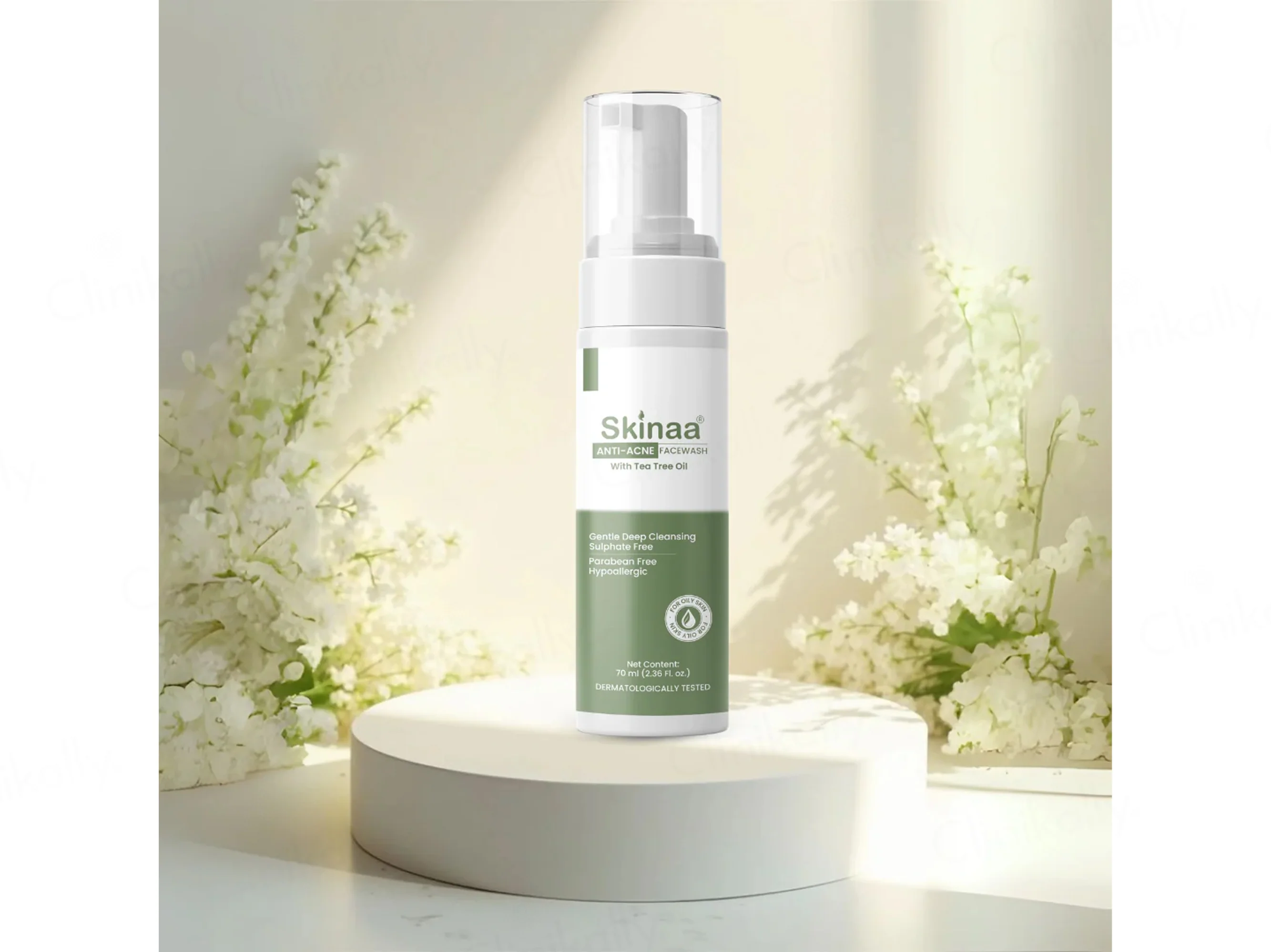 Skinaa Tea Tree Oil Anti-Acne Facewash - Image 2