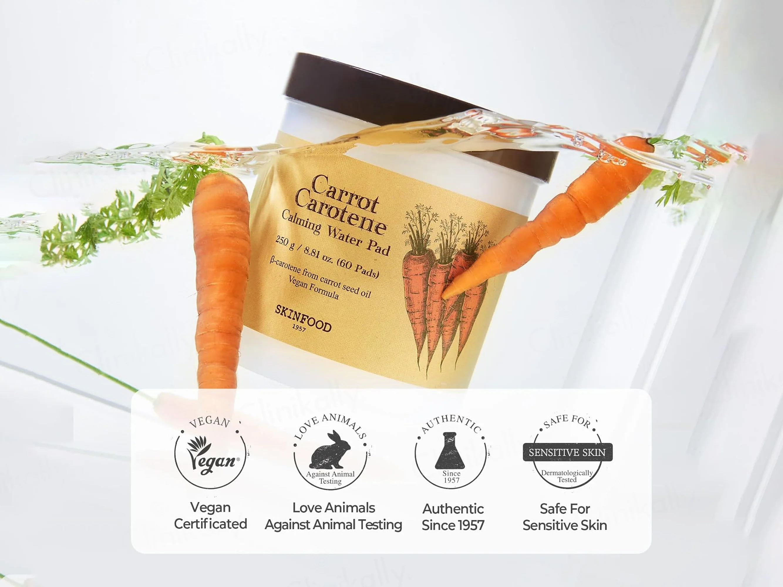 SKINFOOD Carrot Carotene Calming Water Pad - Image 7