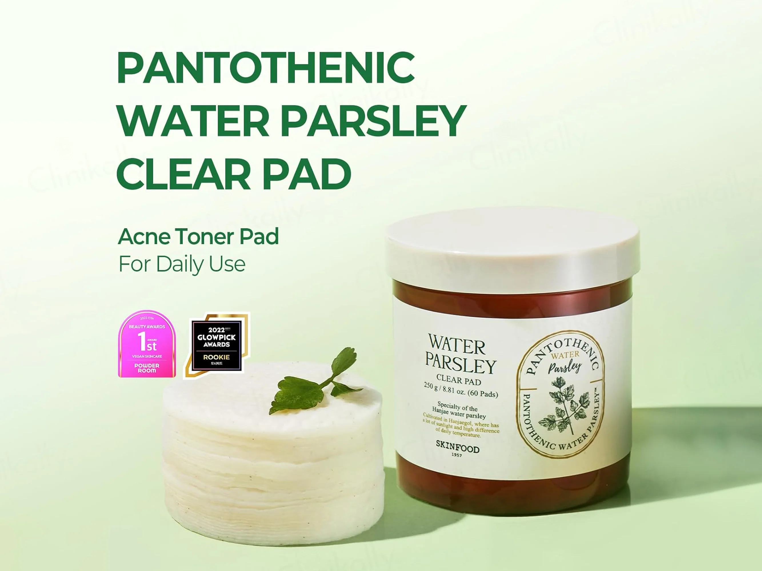 SKINFOOD Pantothenic Water Parsley Clear Pad - Image 2