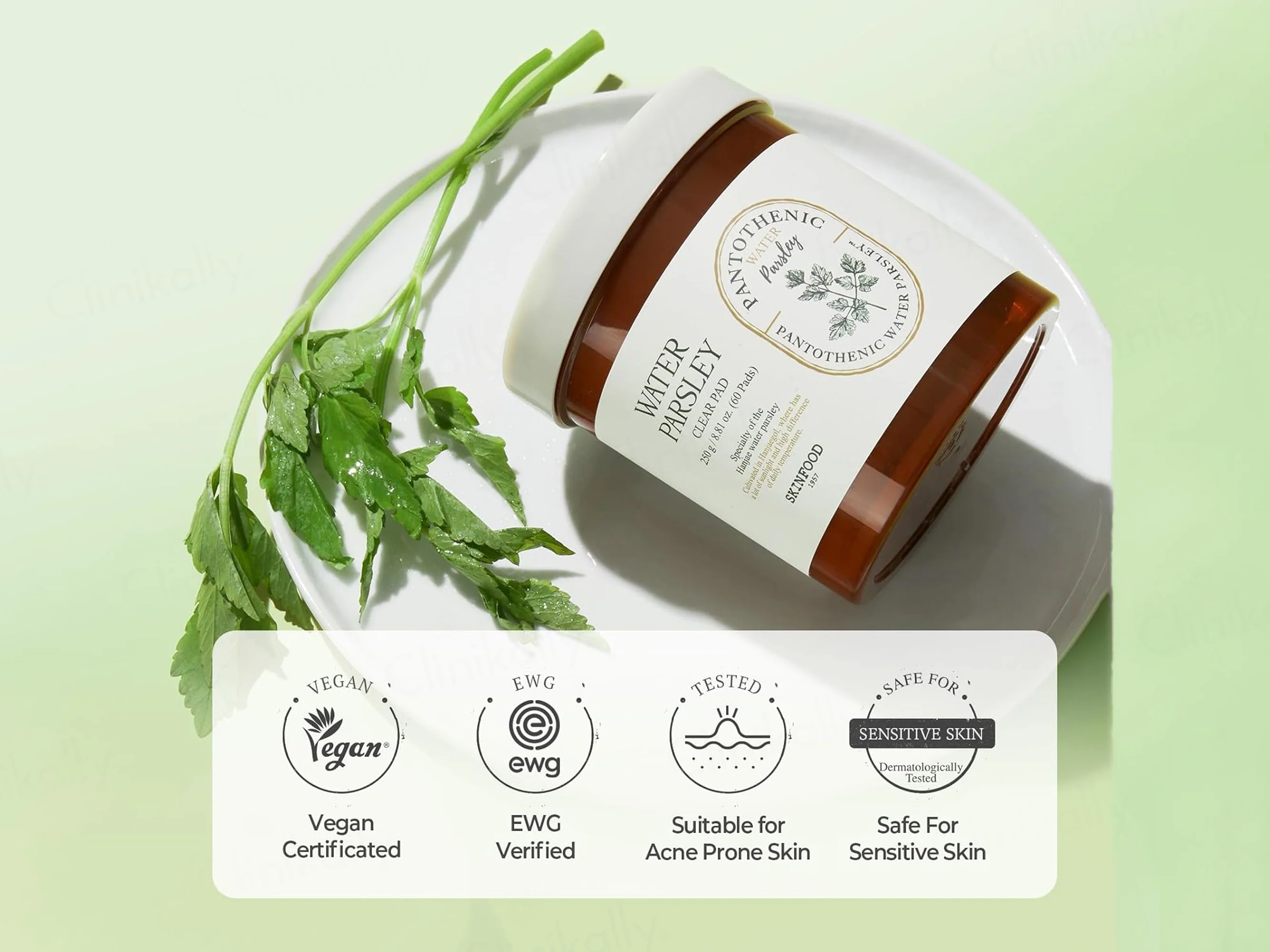 SKINFOOD Pantothenic Water Parsley Clear Pad - Image 7