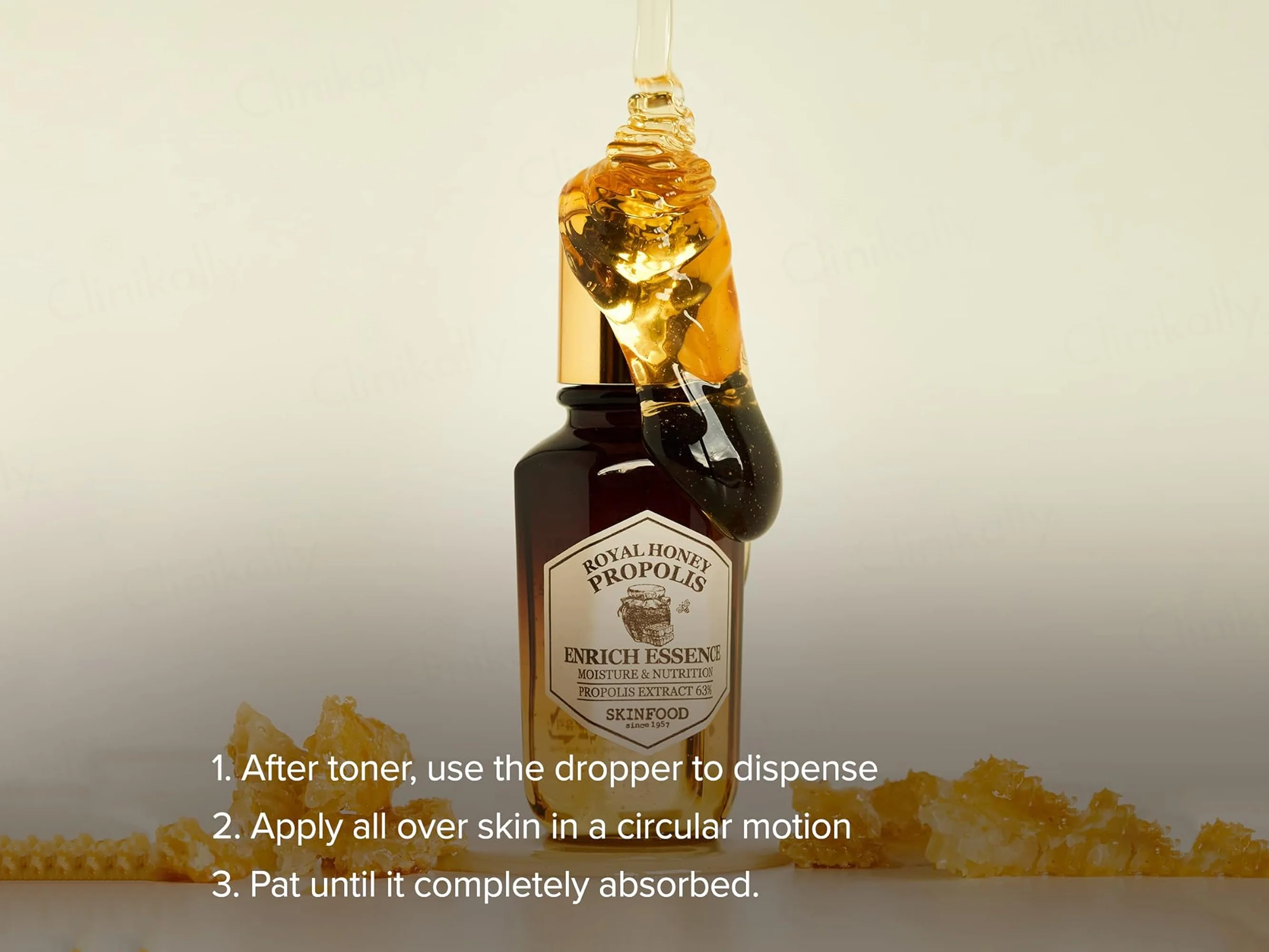 SKINFOOD Royal Honey Propolis Enrich Essence - Image 2