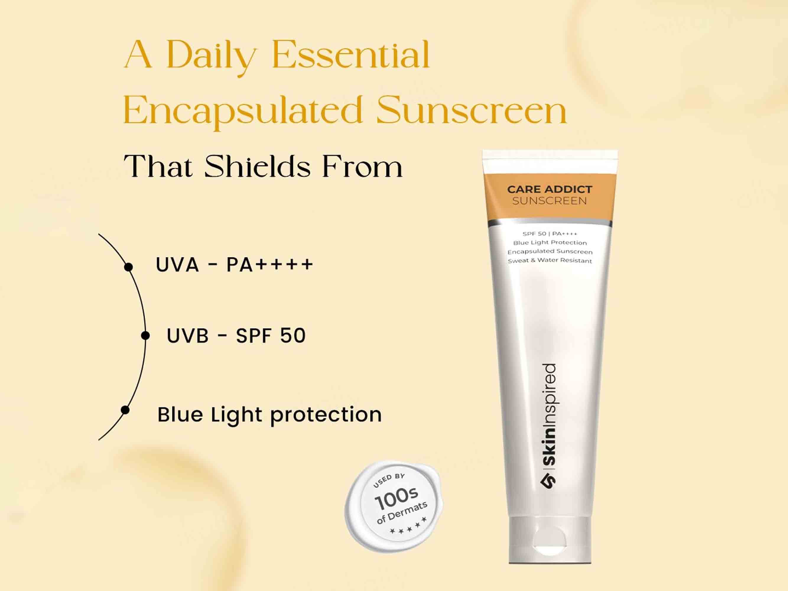 SkinInspired Care Addict Encapsulated Sunscreen SPF 50 PA++++ - Image 3