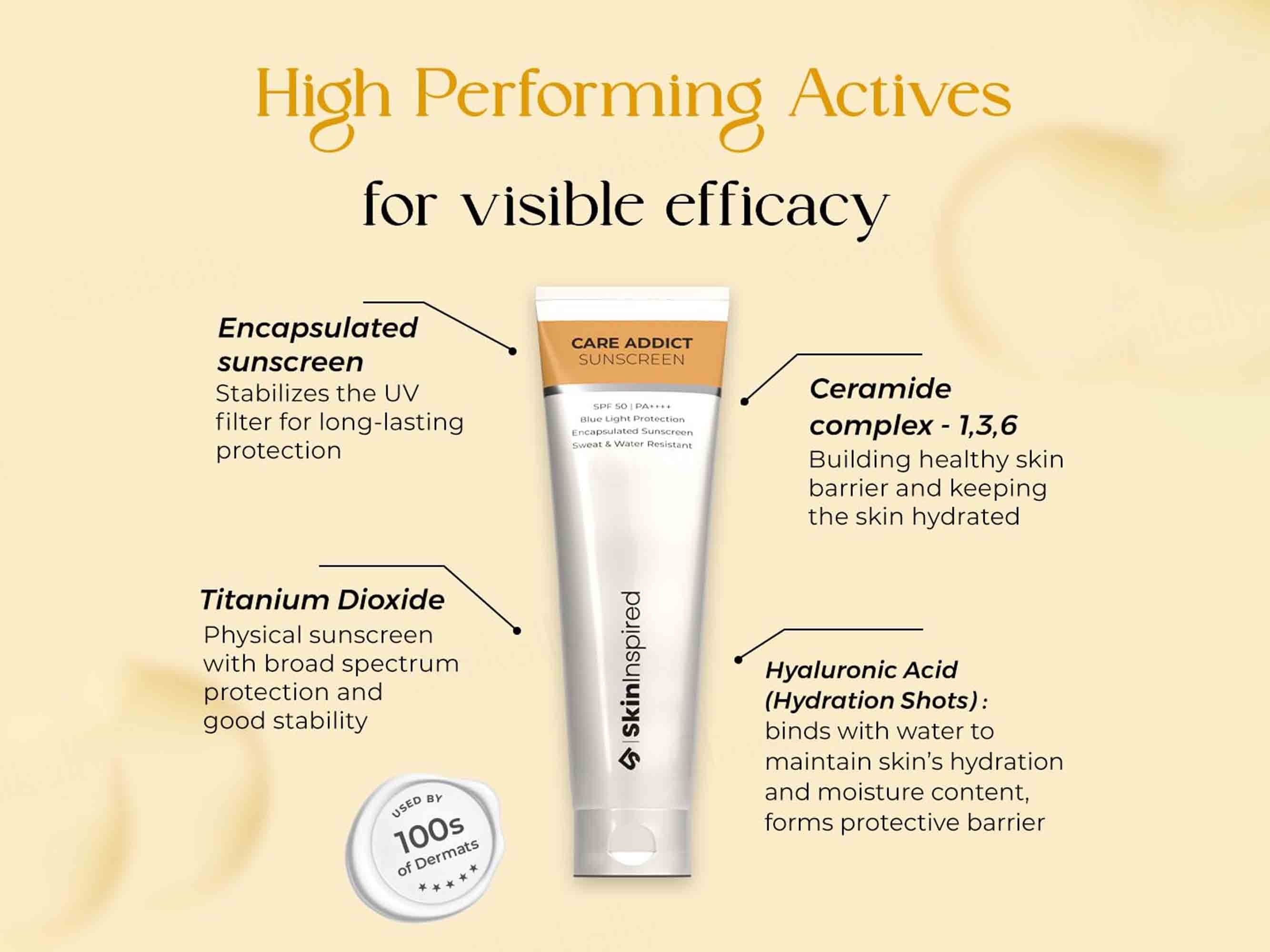 SkinInspired Care Addict Encapsulated Sunscreen SPF 50 PA++++ - Image 6