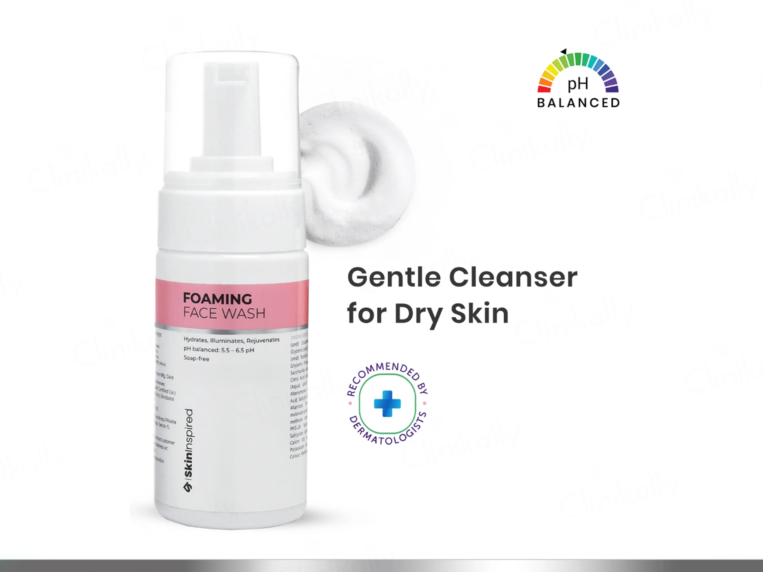 SkinInspired Foaming Face Wash - Image 2