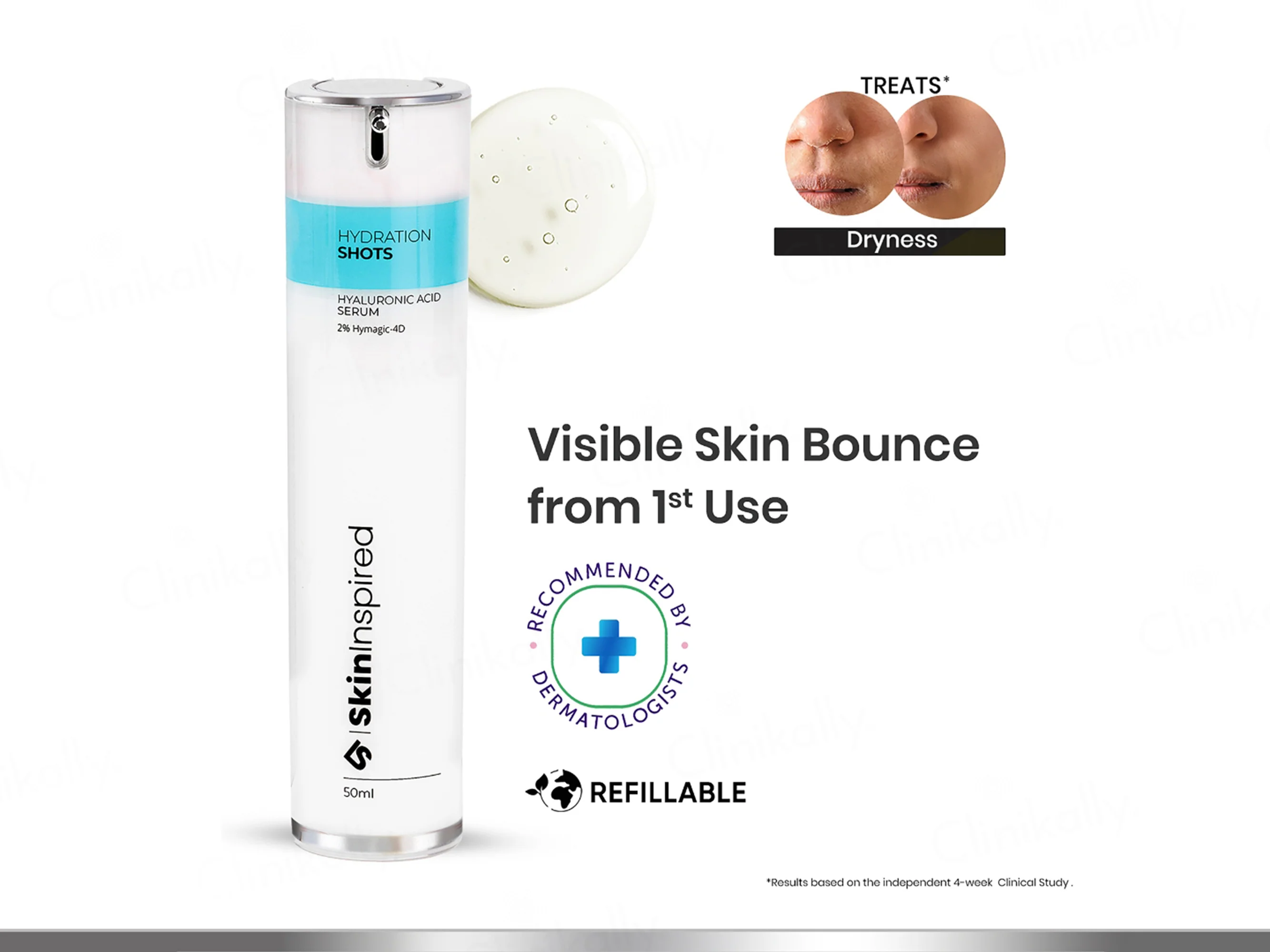 SkinInspired Hydration Shots 2% Hyaluronic Acid Face Serum - Image 2