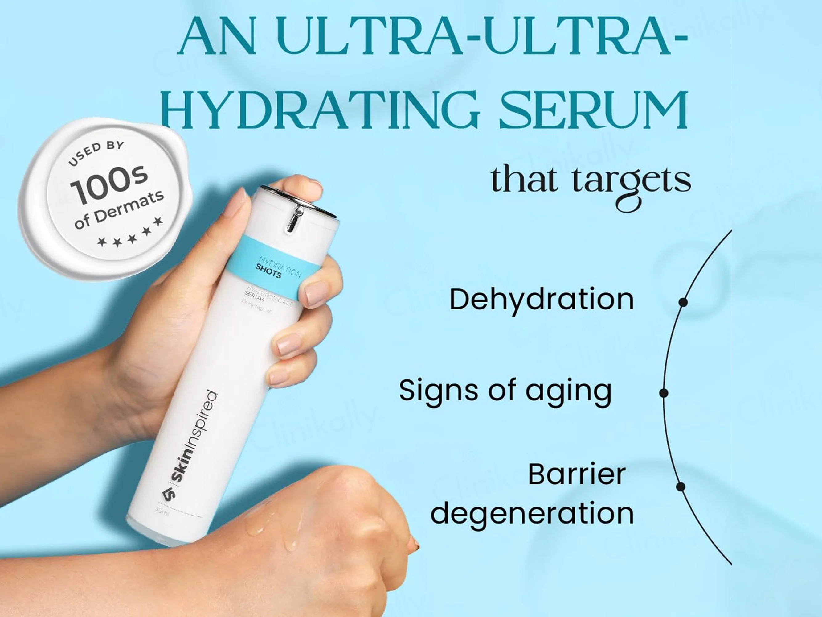 SkinInspired Hydration Shots 2% Hyaluronic Acid Face Serum - Image 3