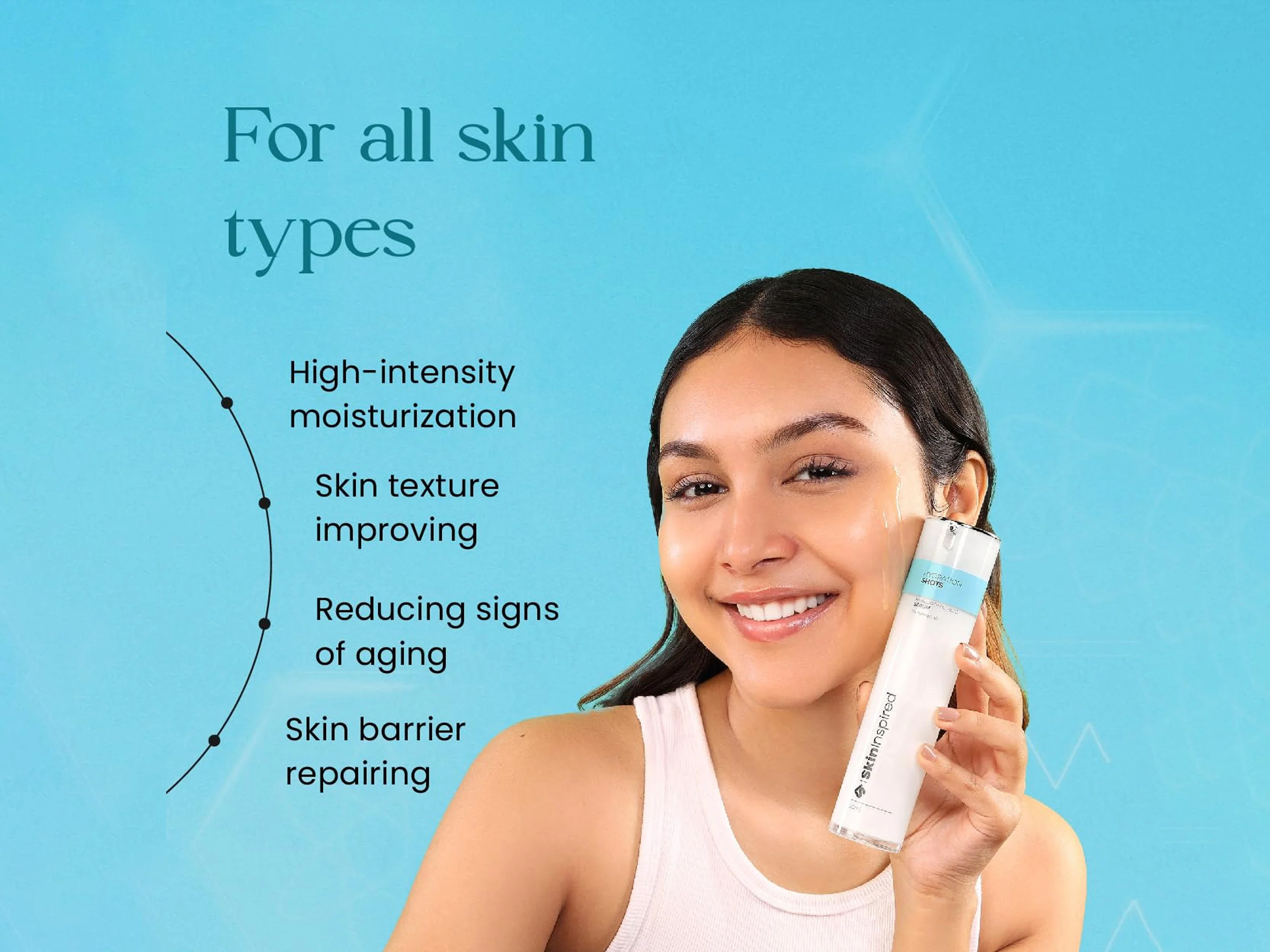 SkinInspired Hydration Shots 2% Hyaluronic Acid Face Serum - Image 5