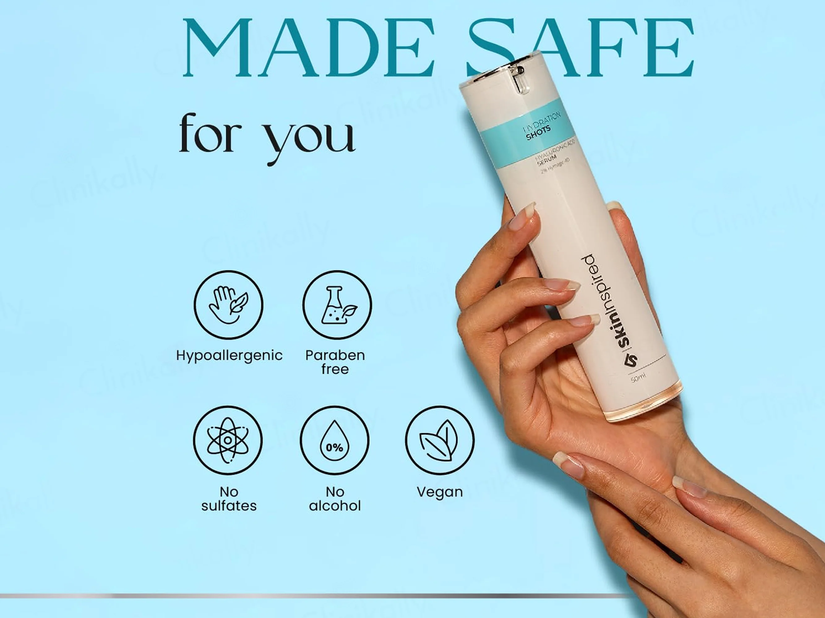 SkinInspired Hydration Shots 2% Hyaluronic Acid Face Serum - Image 6