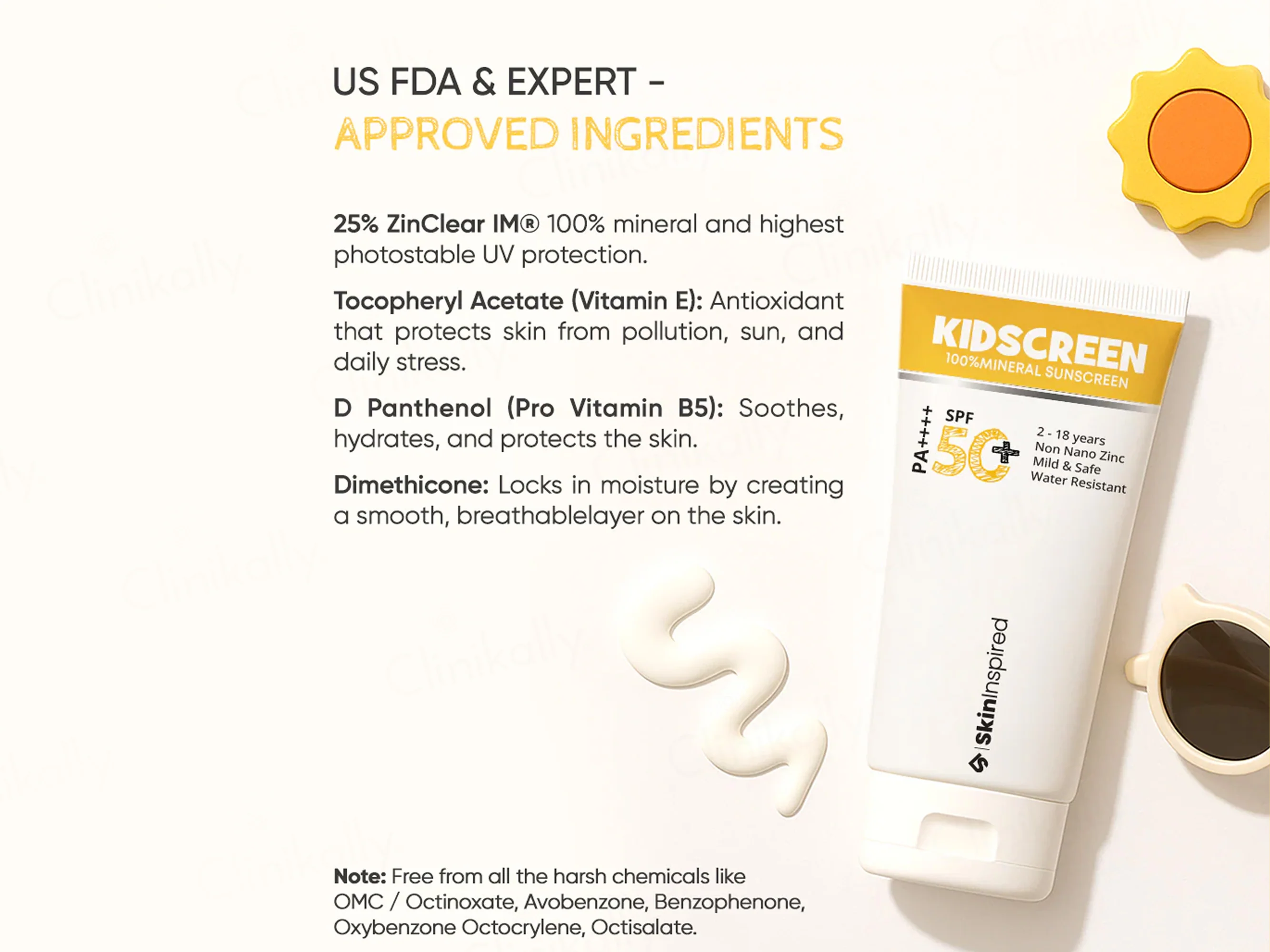SkinInspired Kidscreen 100% Mineral Sunscreen SPF 50+ PA++++ - Image 7