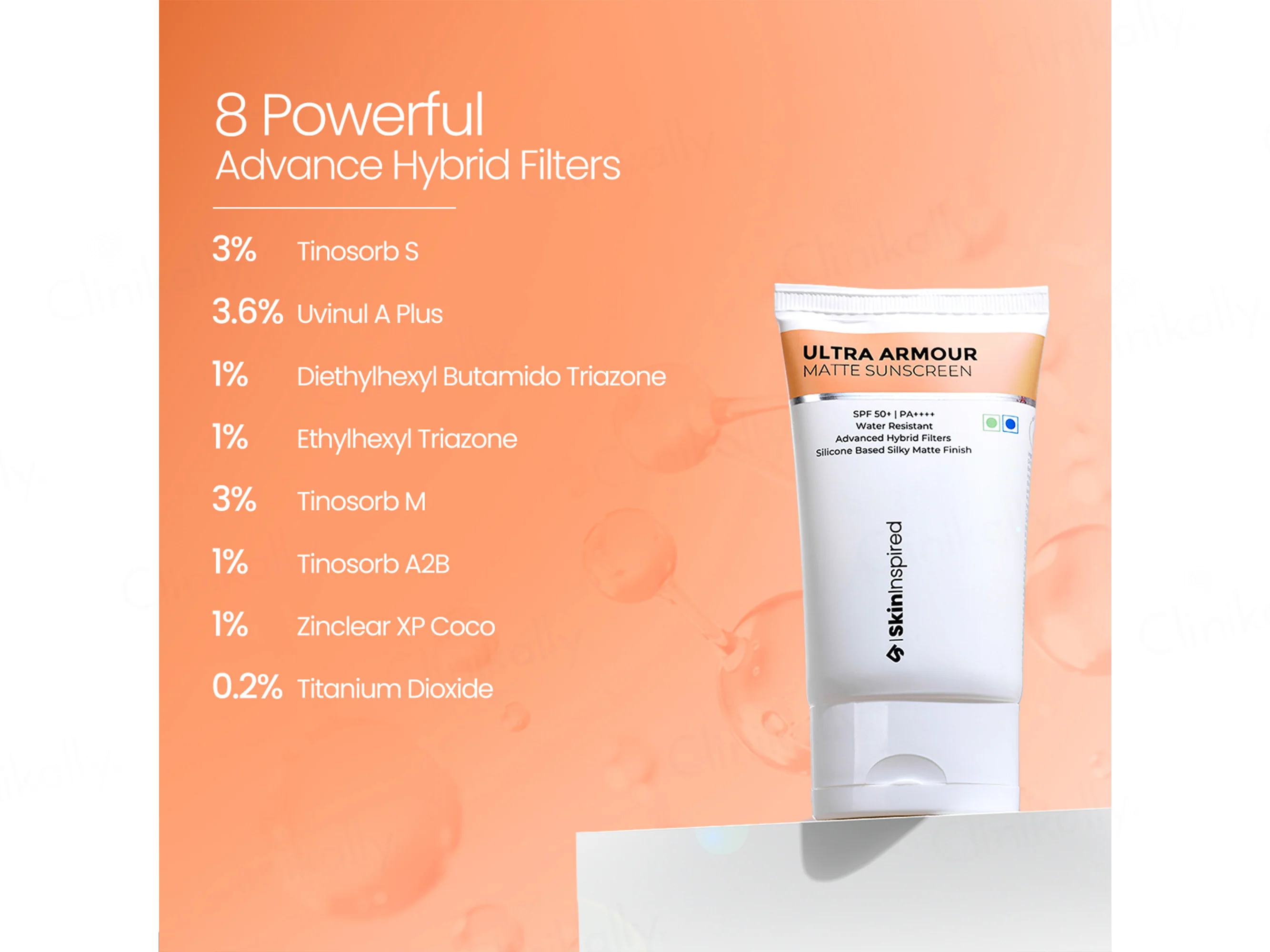 SkinInspired Ultra Armour Matte Sunscreen SPF 50+ PA++++ - Image 3