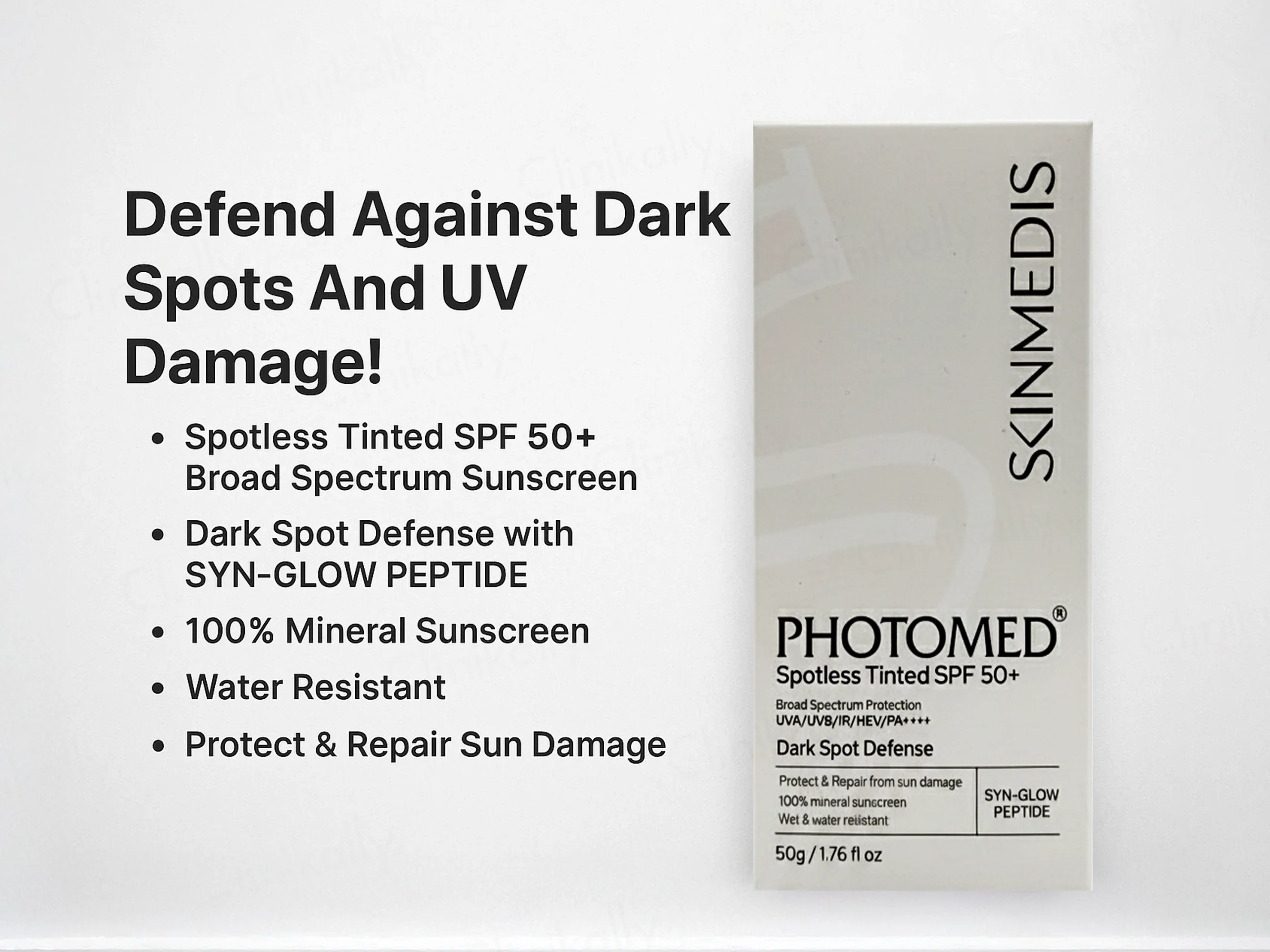 Skinmedis Photomed Spotless Tinted Sunscreen SPF 50+ PA++++ - Image 4