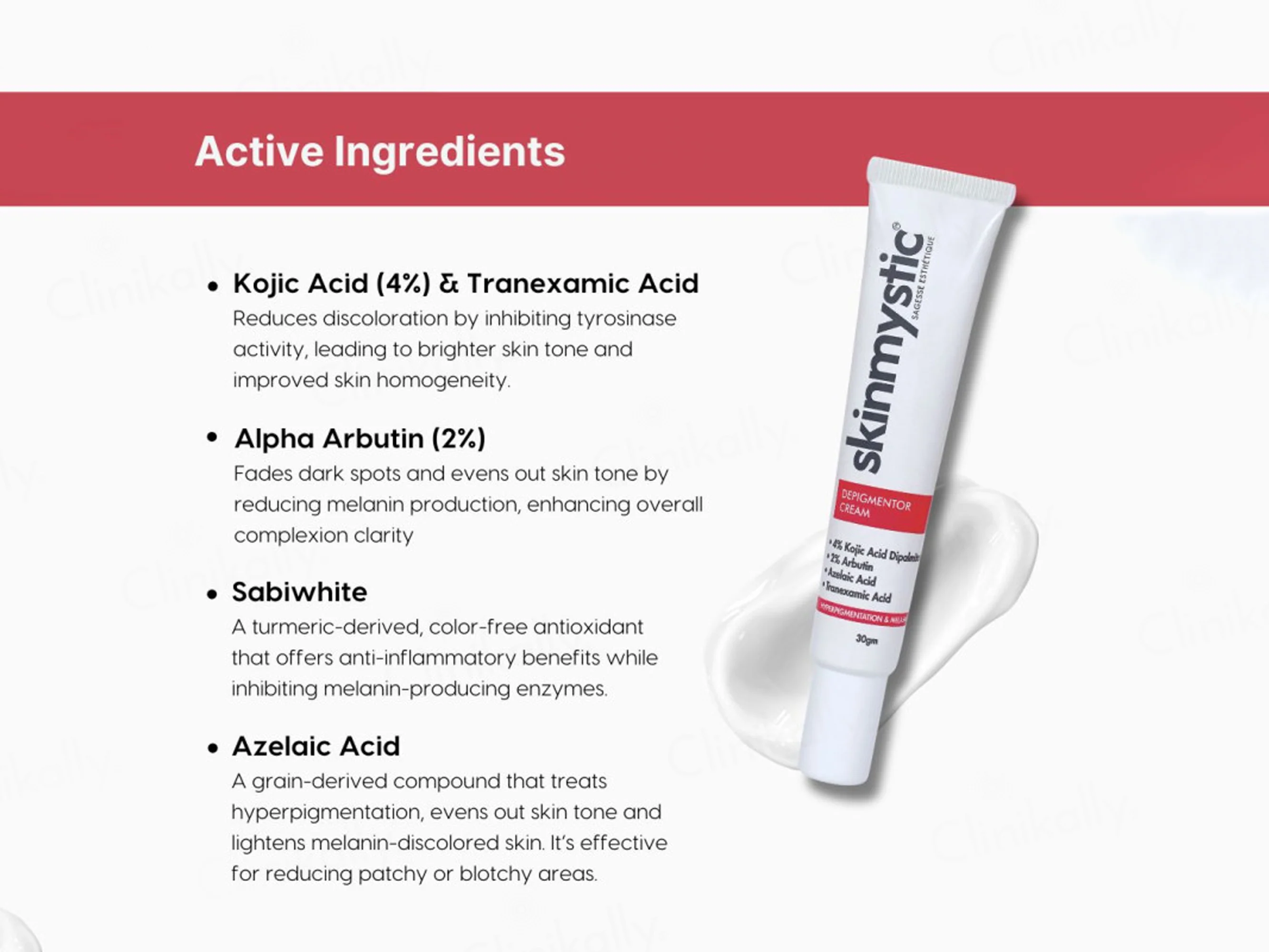 Skinmystic Depigmentor Cream For Hyperpigmentation & Melasma - Image 2
