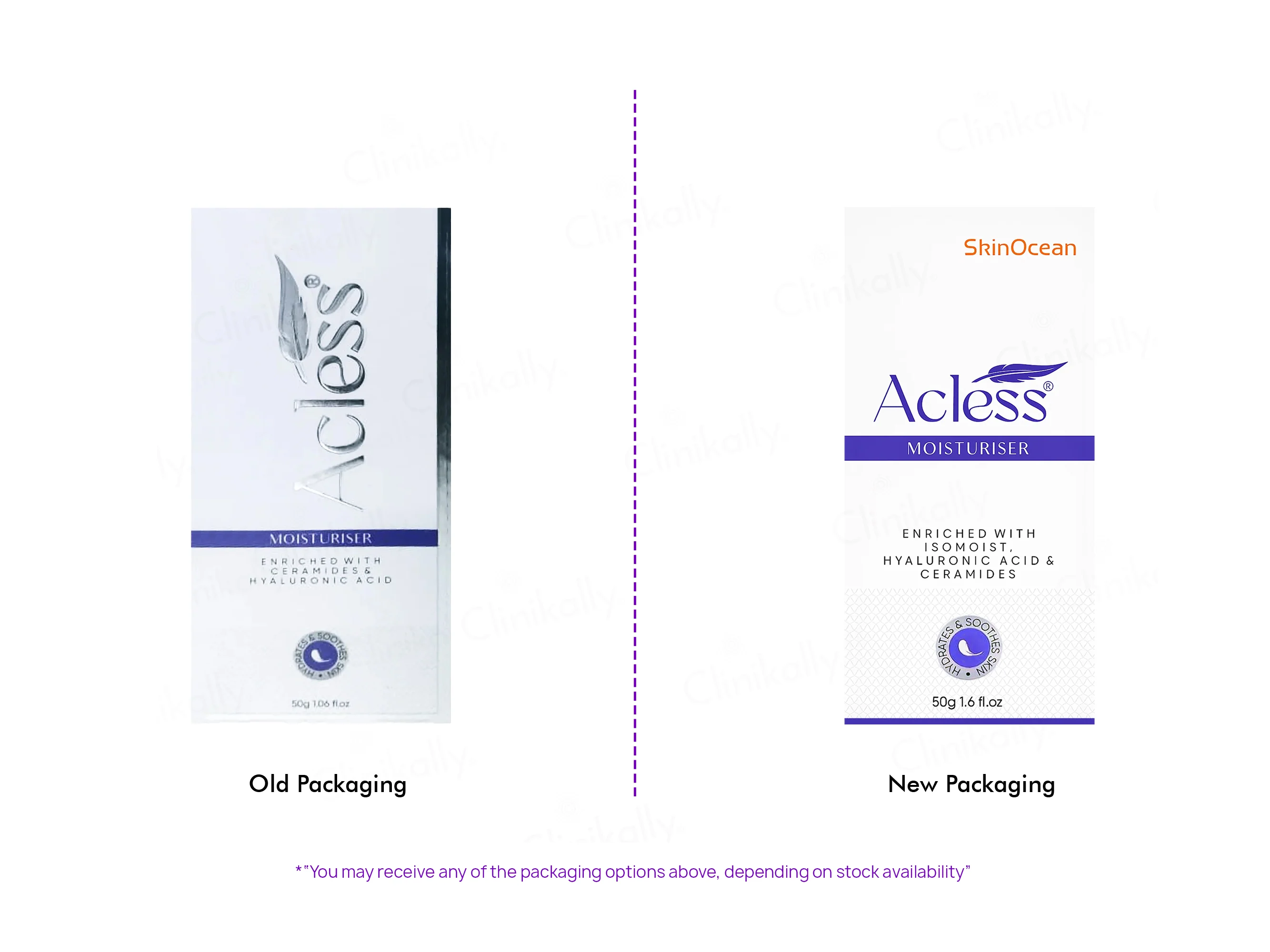 SkinOcean Acless Ceramides & Hyaluronic Acid Moisturiser - Image 2