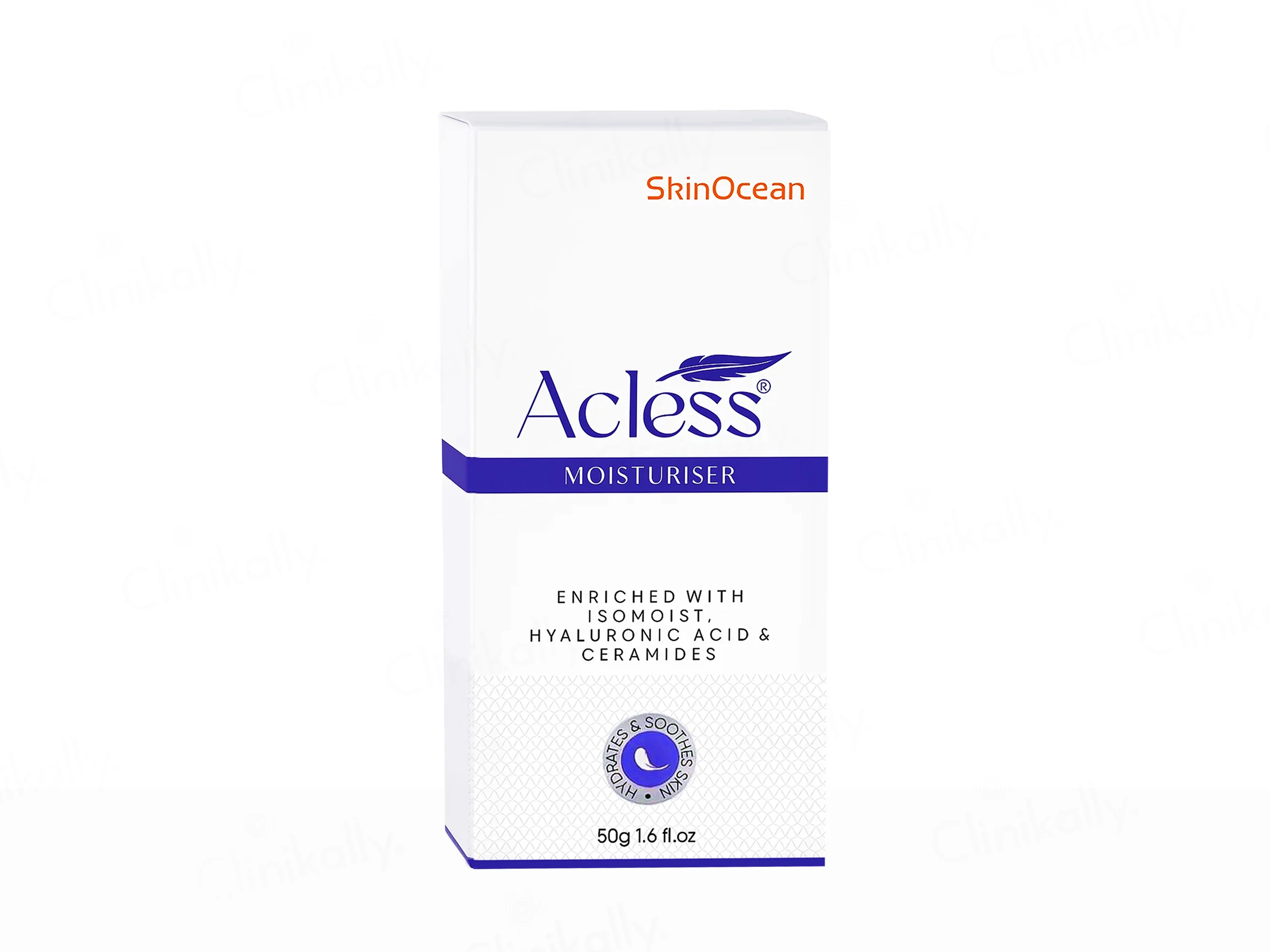 SkinOcean Acless Ceramides & Hyaluronic Acid Moisturiser - Image 3
