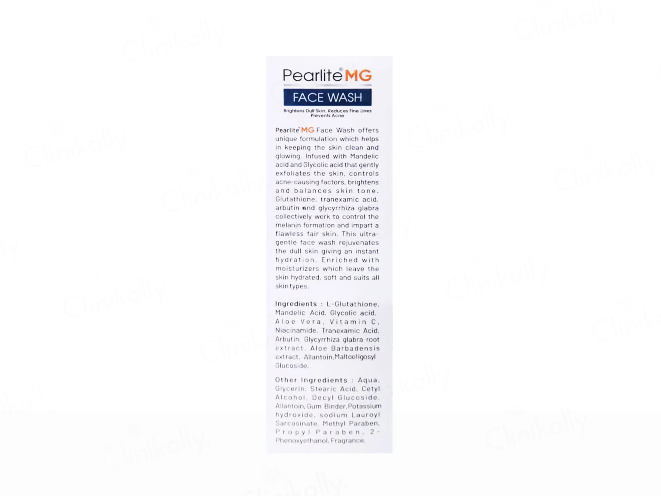 SkinOcean Pearlite MG Face Wash - Image 2