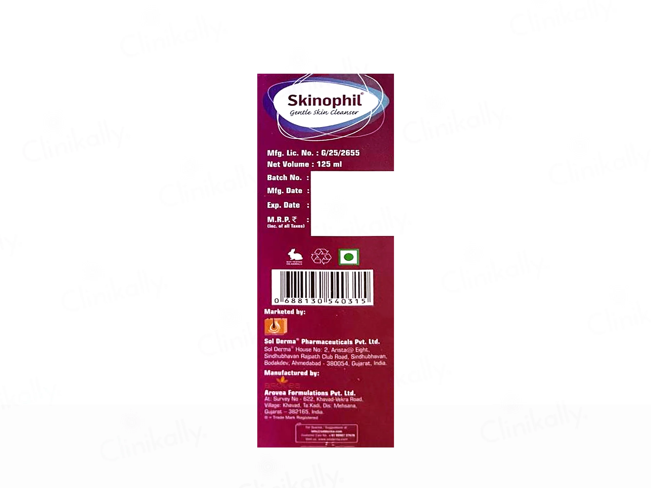 Skinophil Gentle Skin Cleanser - Image 3