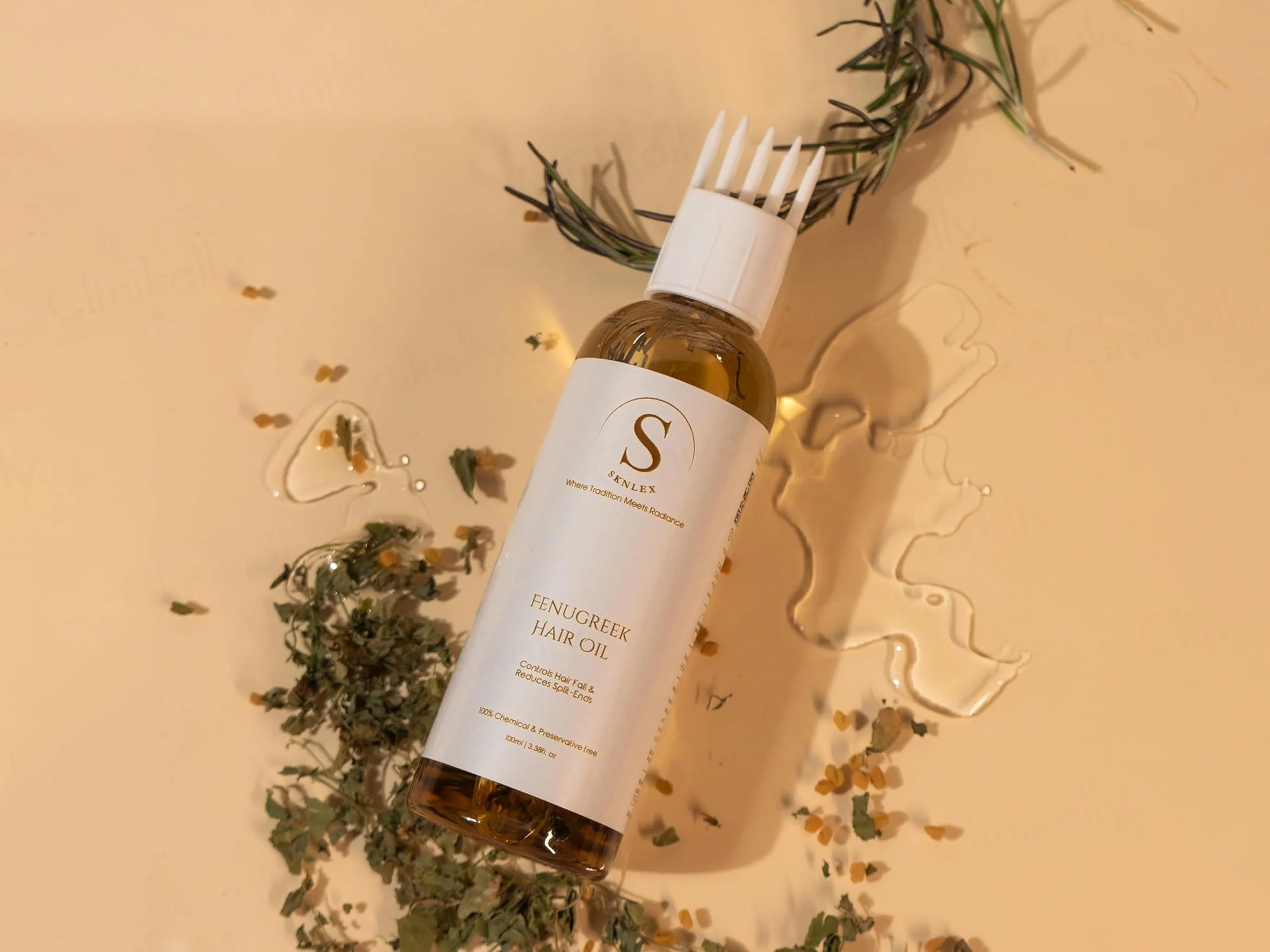 Sknlex Fenugreek Hair Oil - Image 2