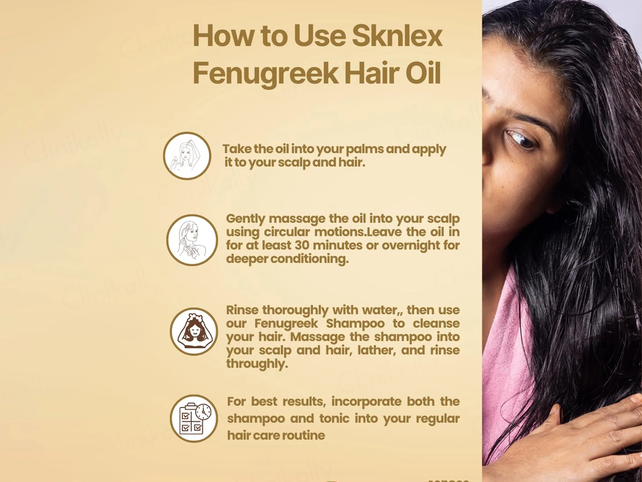 Sknlex Fenugreek Hair Oil - Image 3