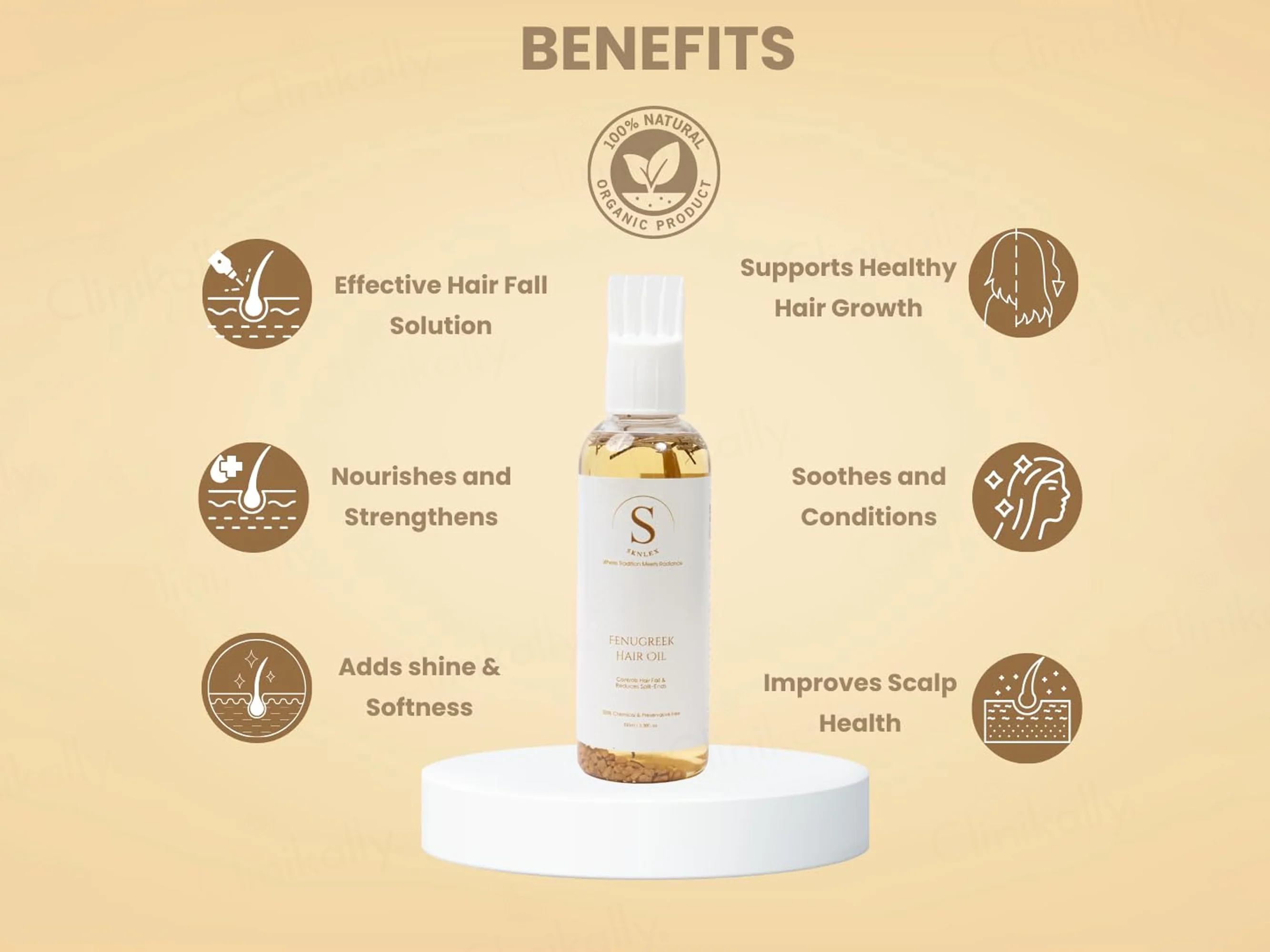 Sknlex Fenugreek Hair Oil - Image 5