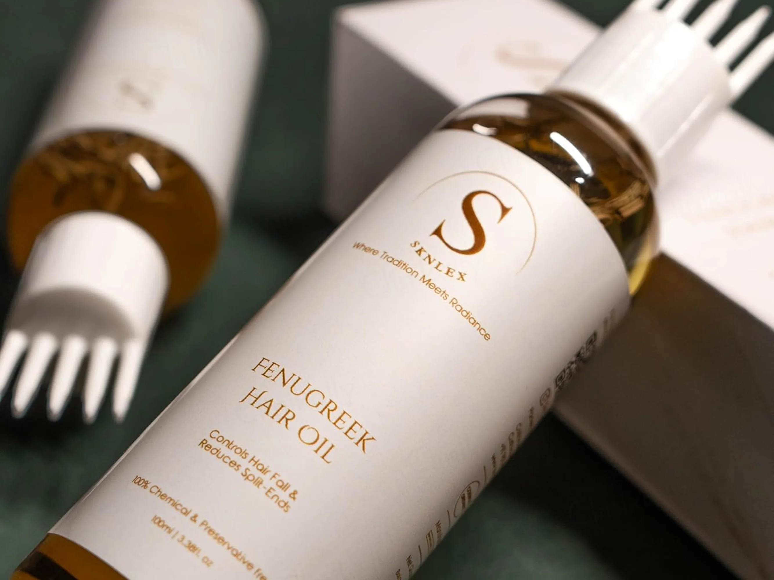 Sknlex Fenugreek Hair Oil - Image 8