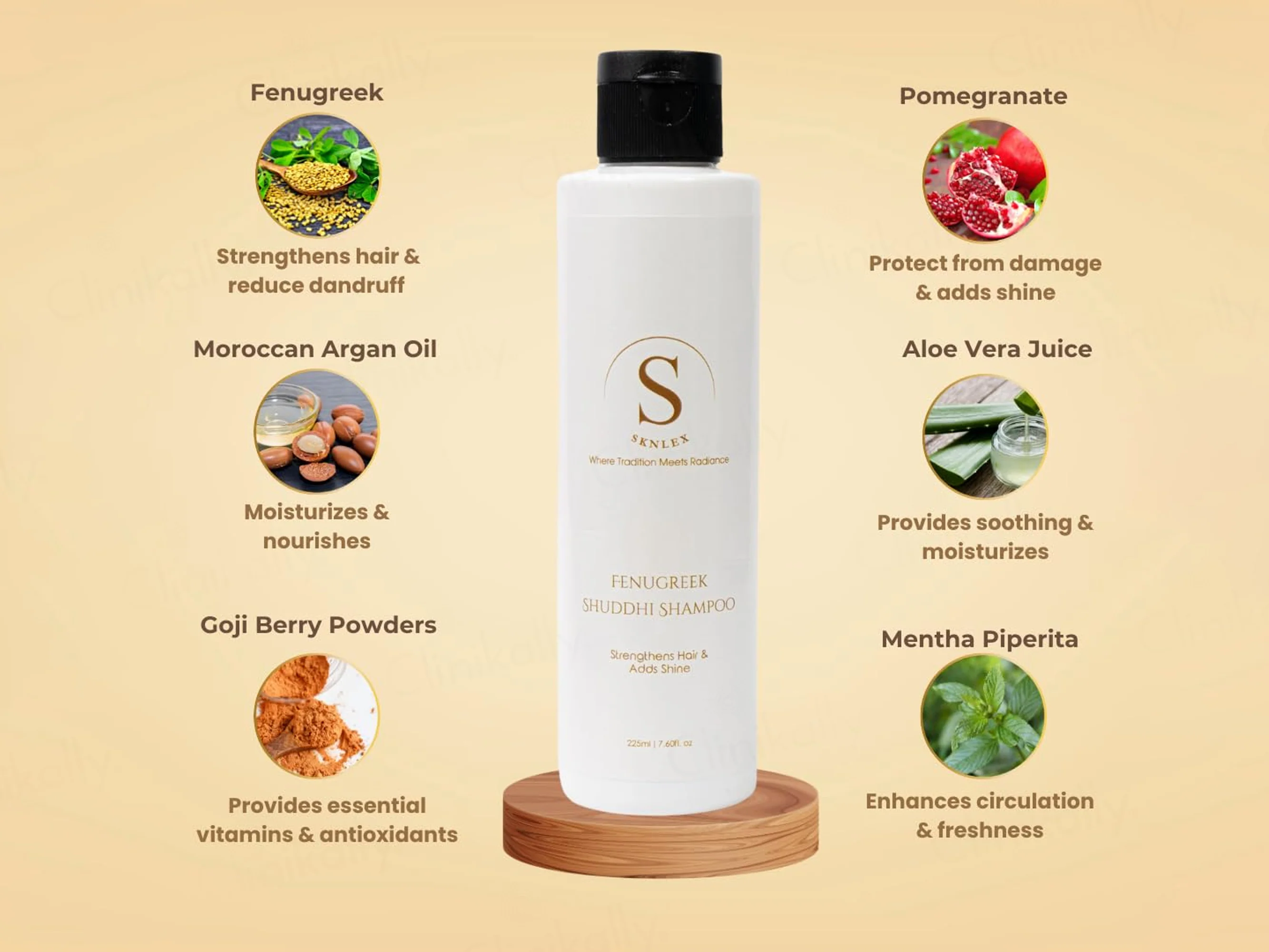 Sknlex Fenugreek Shuddhi Shampoo - Image 5
