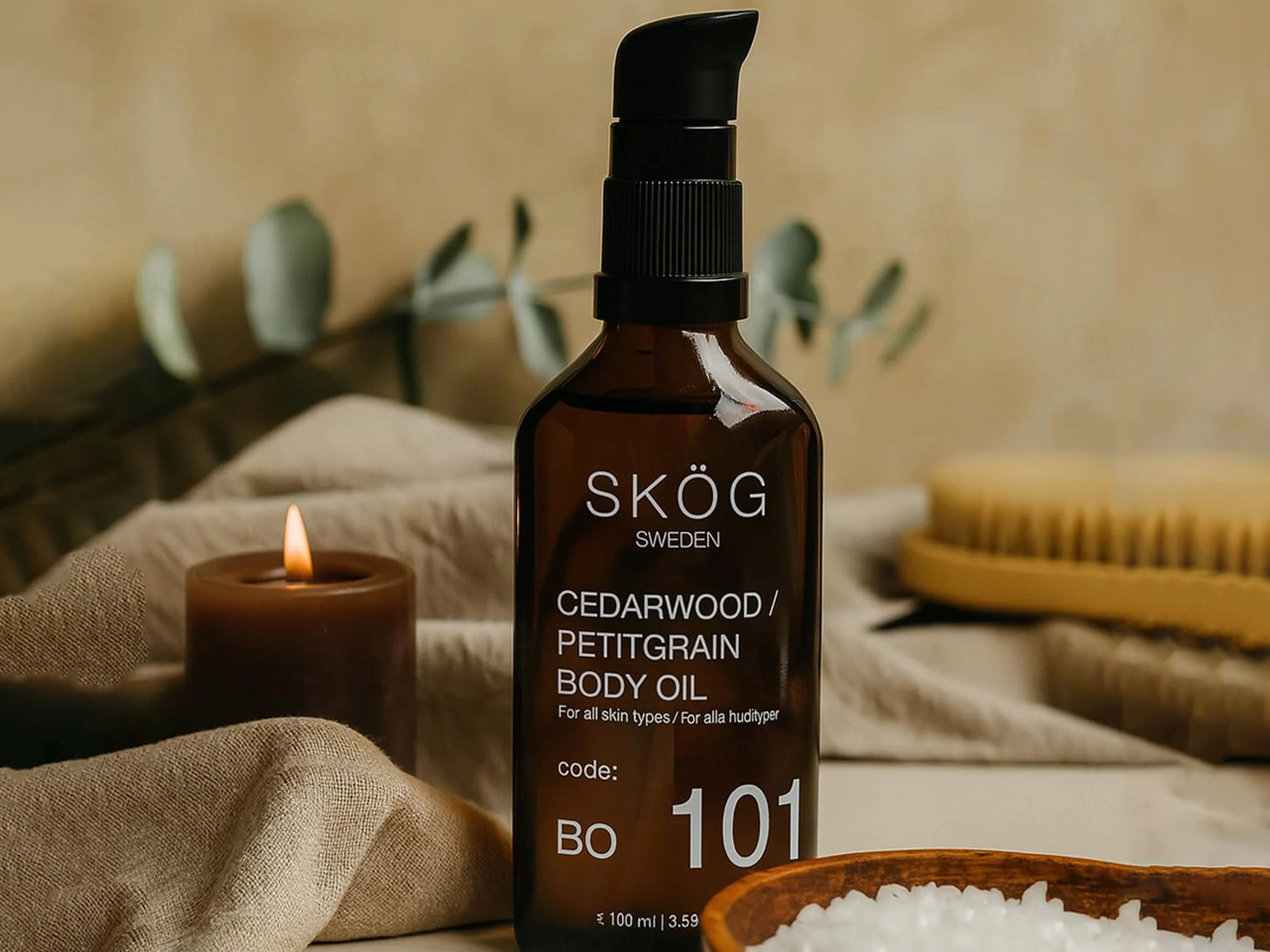 SKOG BO Cedarwood & Petitgrain Body Oil - Image 2