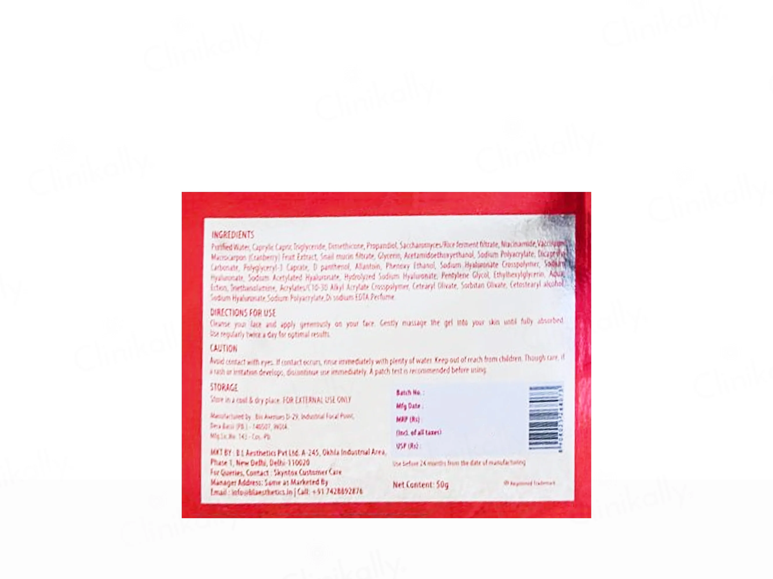 Skyntox Ageless Luxe Renew Gel Cream - Image 3