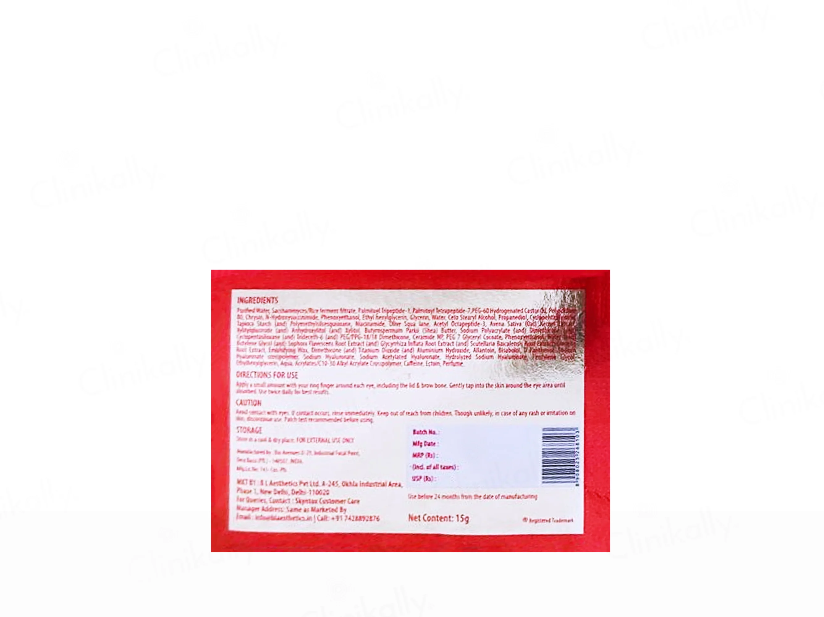 Skyntox Ageless Luxe Under Eye Repair Gel Cream - Image 3