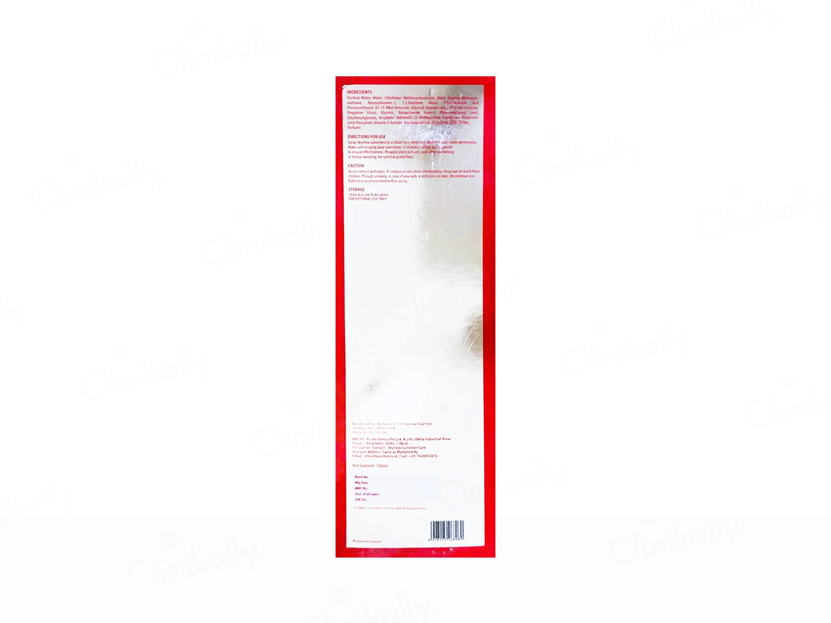 Skyntox Daily Defence Spray Sunscreen SPF 50 PA++++ - Image 2